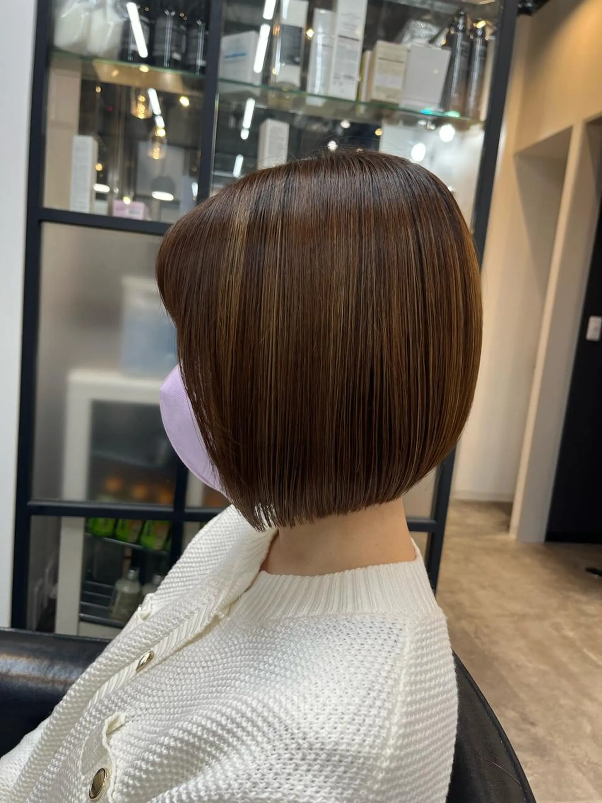 ショート カット ヘアカラー 縮毛矯正 トリートメント 髪質改善のプロ💟 kanonのヘアスタイル