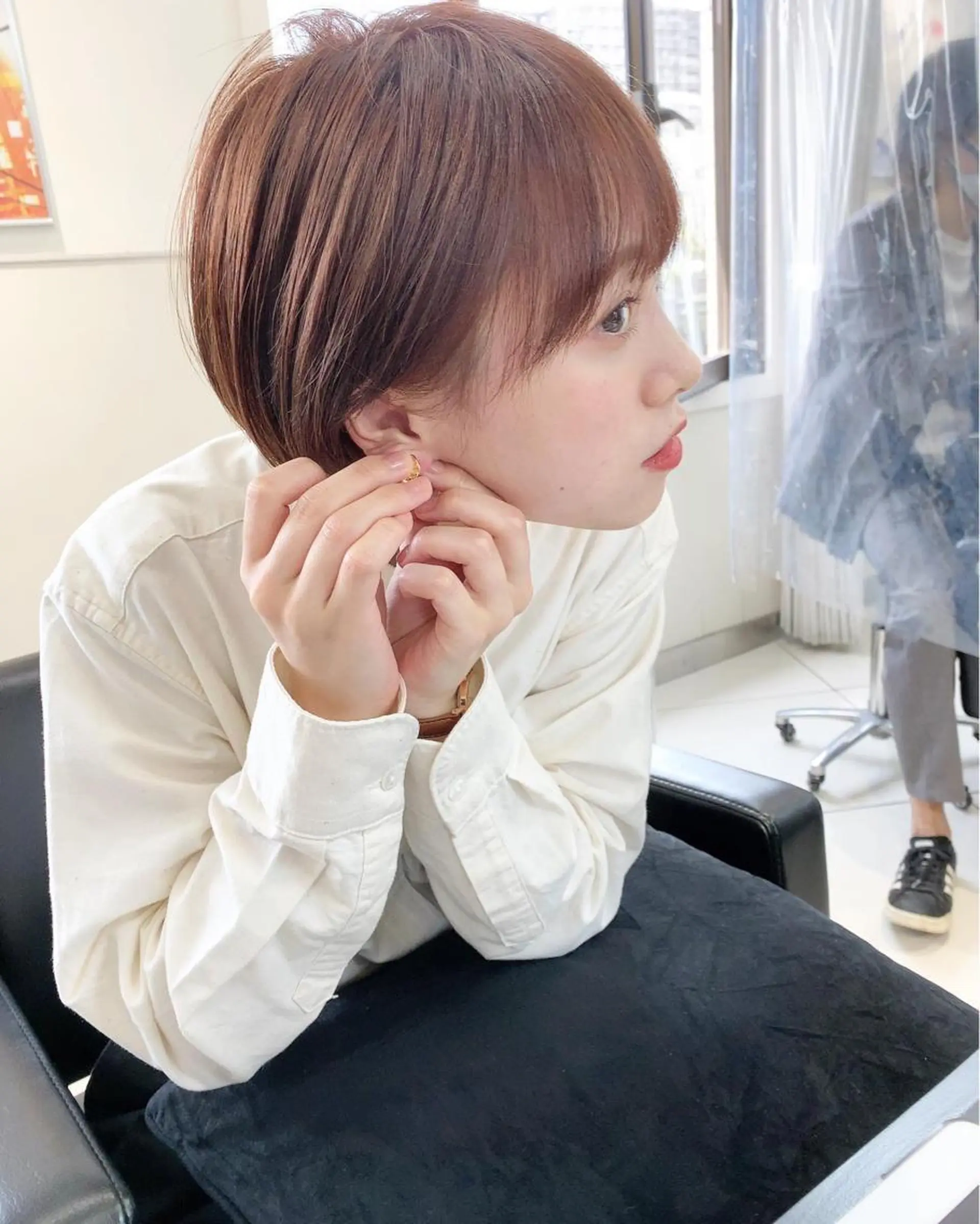 ショート カラー raika .のヘアスタイル