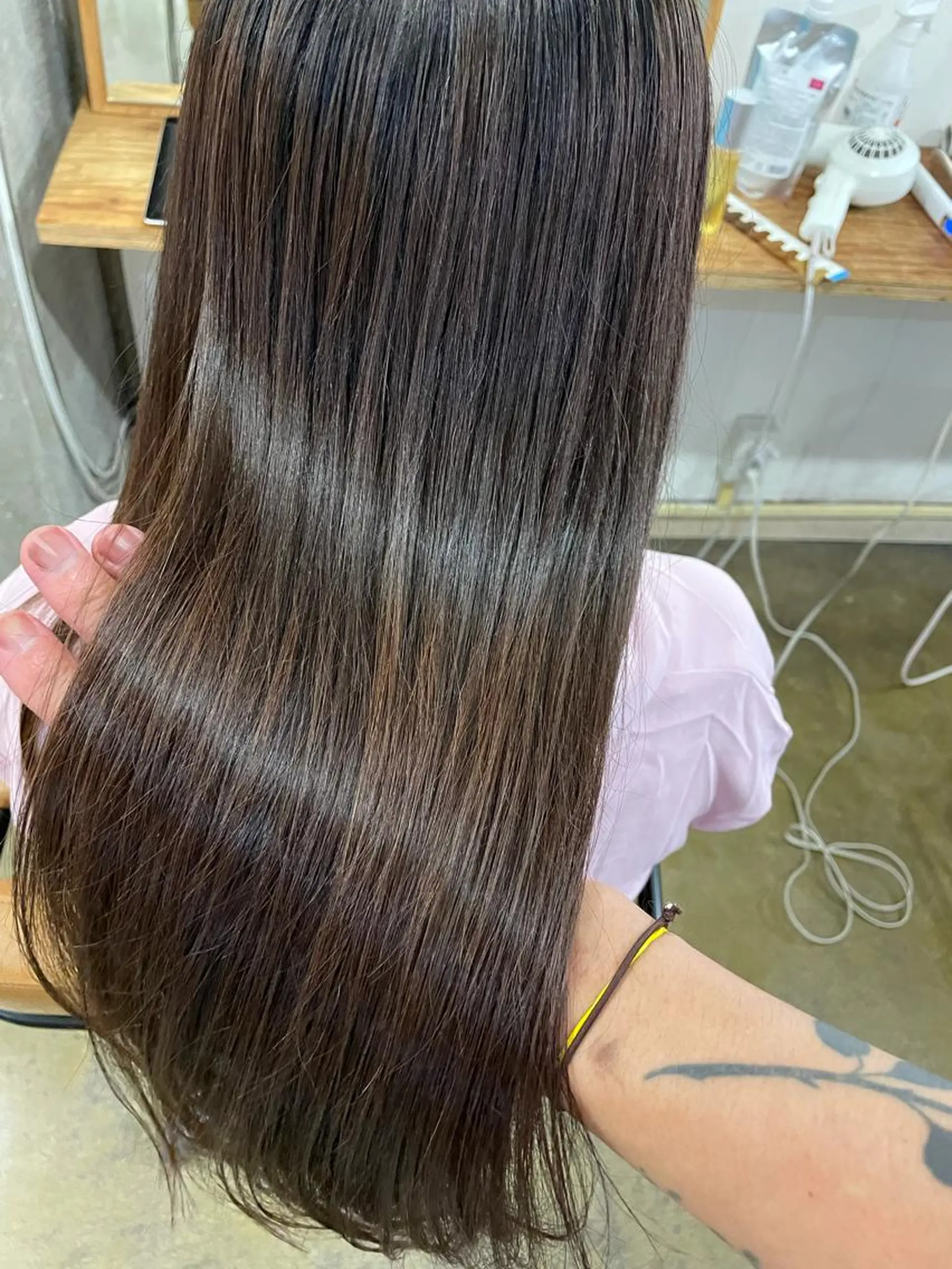 ミディアム カラー カット ヘアカラー トリートメント 💎髪質改善💎 デザイナーshinのヘアスタイル