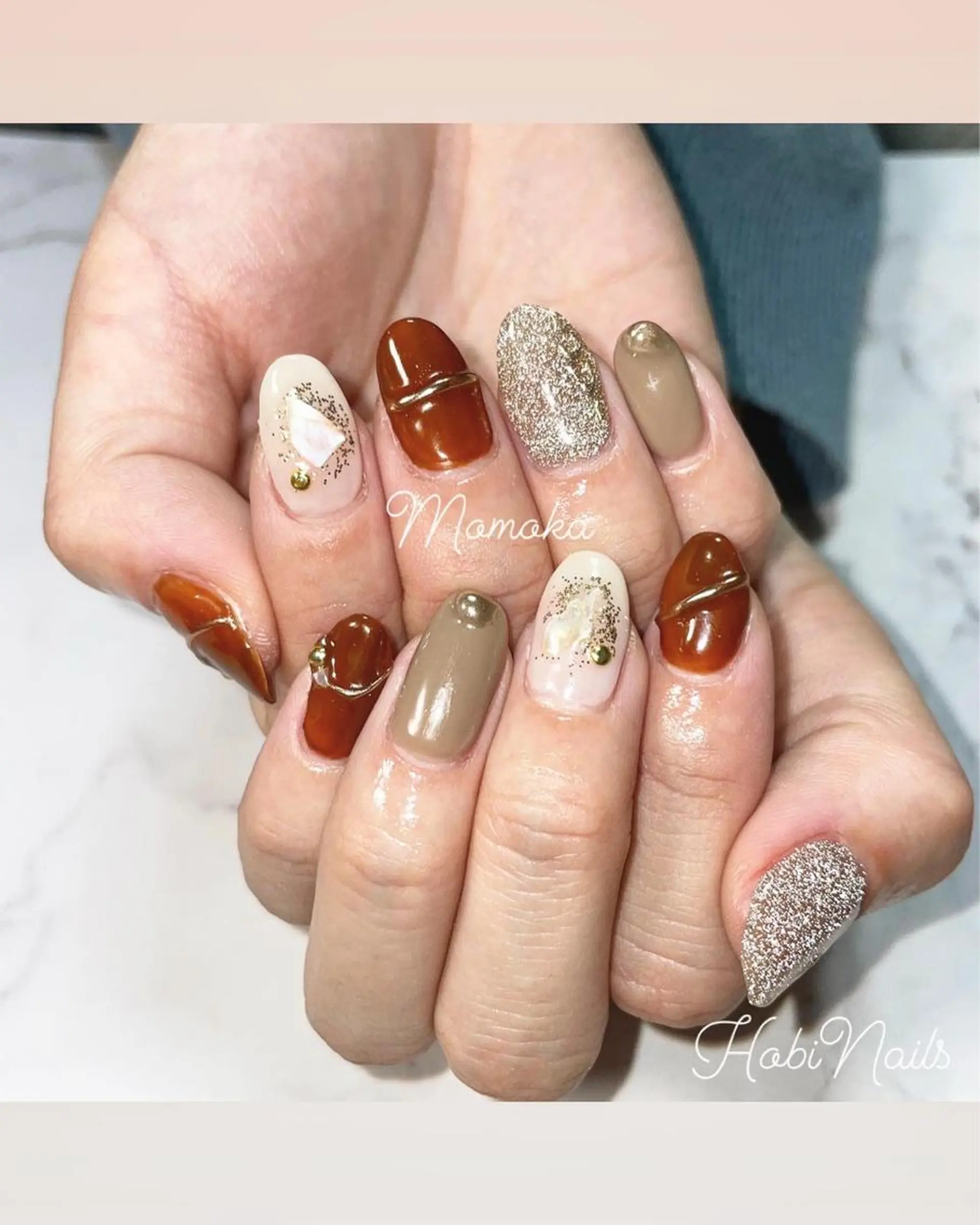ネイル ニュアンスネイル momoka_nails所属・Momo nailsalonのネイルデザイン