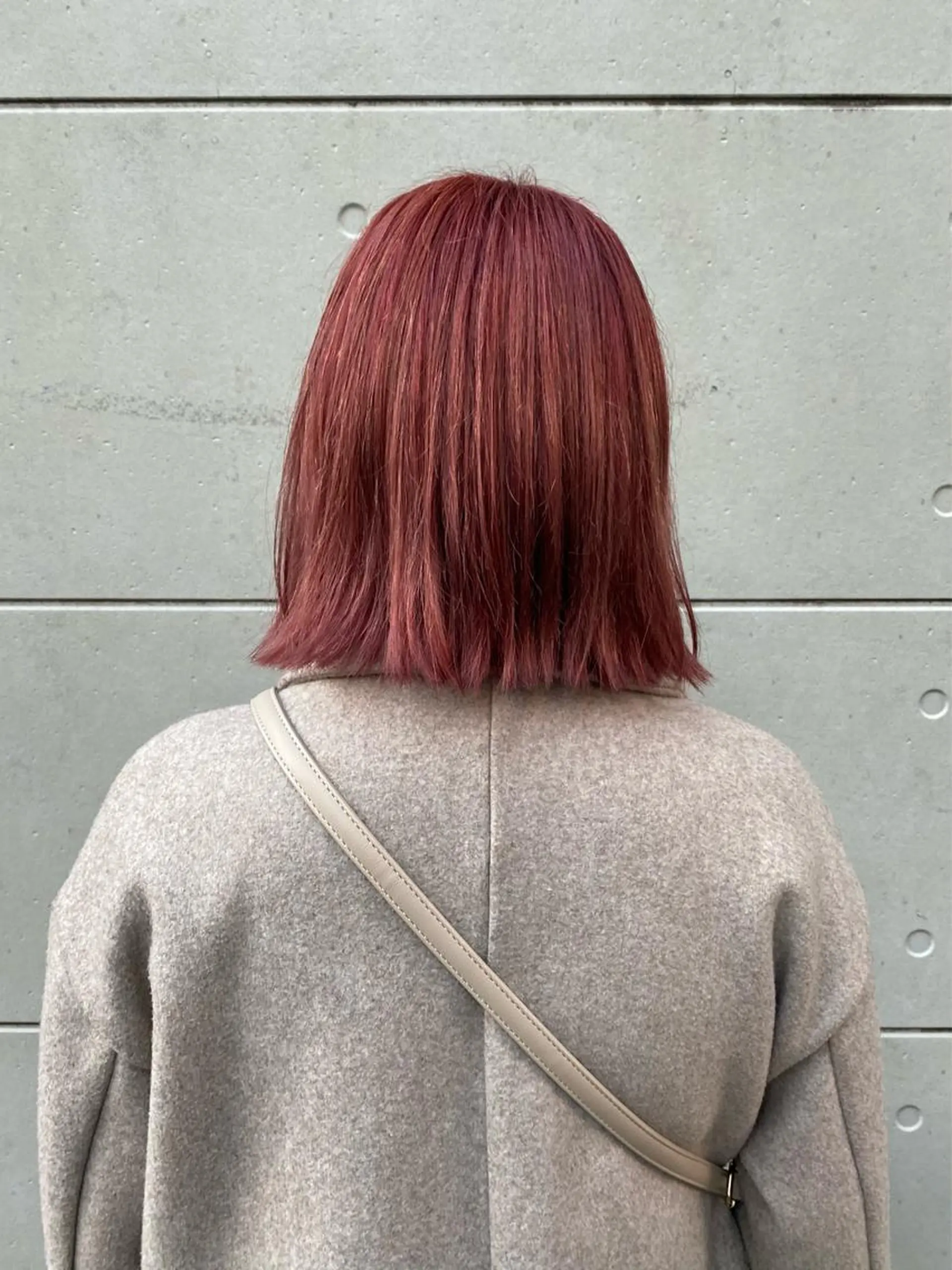 ミディアム カラー ピンクカラー ｲﾁｶﾜ ﾐｵ/ minim hairのヘアスタイル