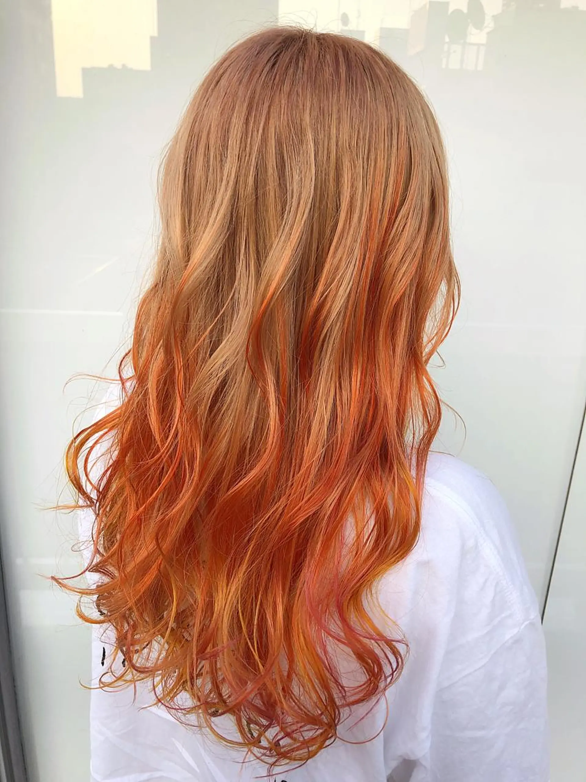 ロング ヘアカラー トリートメント 【痛くないブリーチ】 野村友大のヘアスタイル