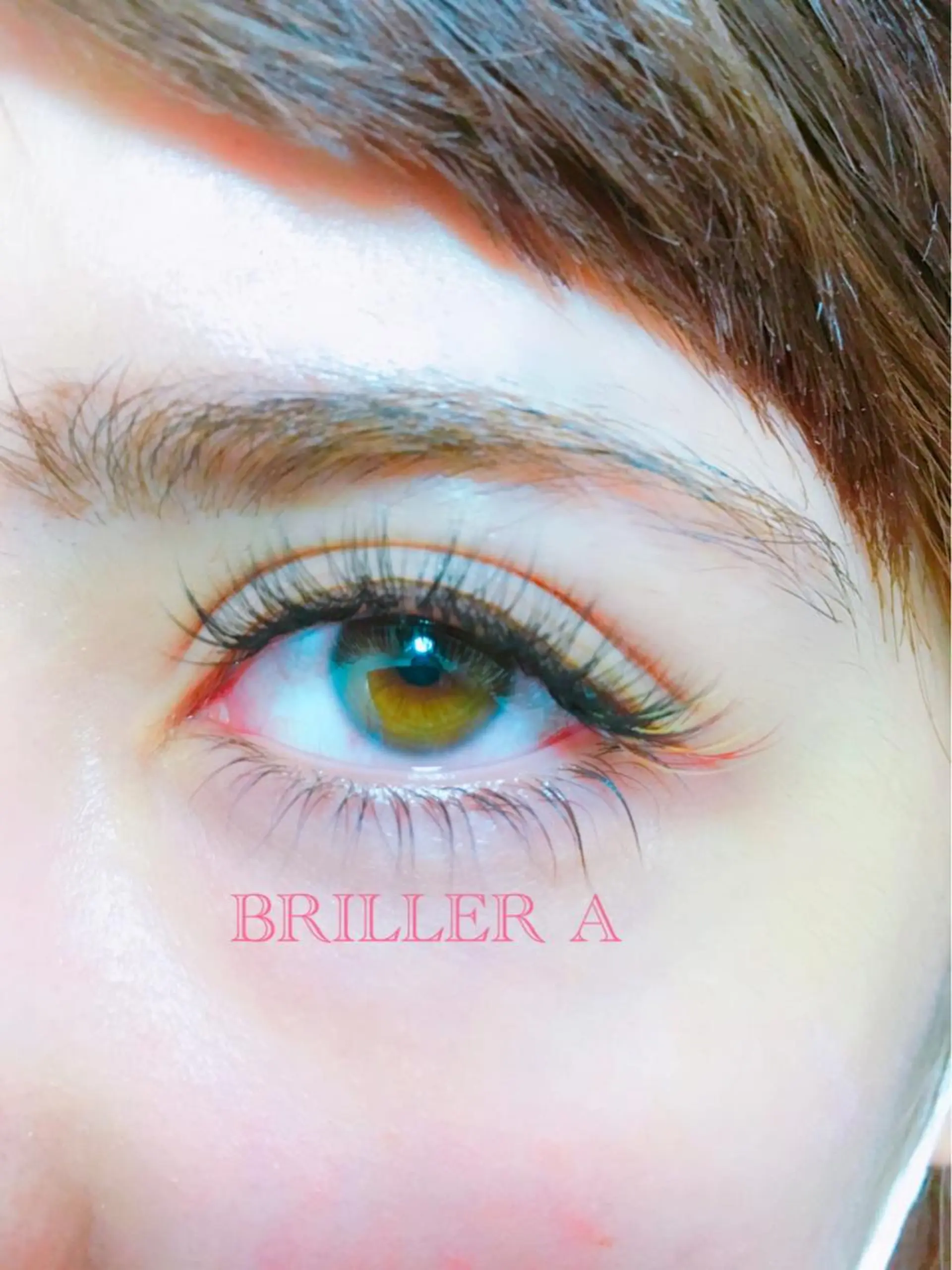 マツエク・マツパ Cカール カラーマツエク マツエク Briller a所属・Briller aのマツエク・マツパデザイン