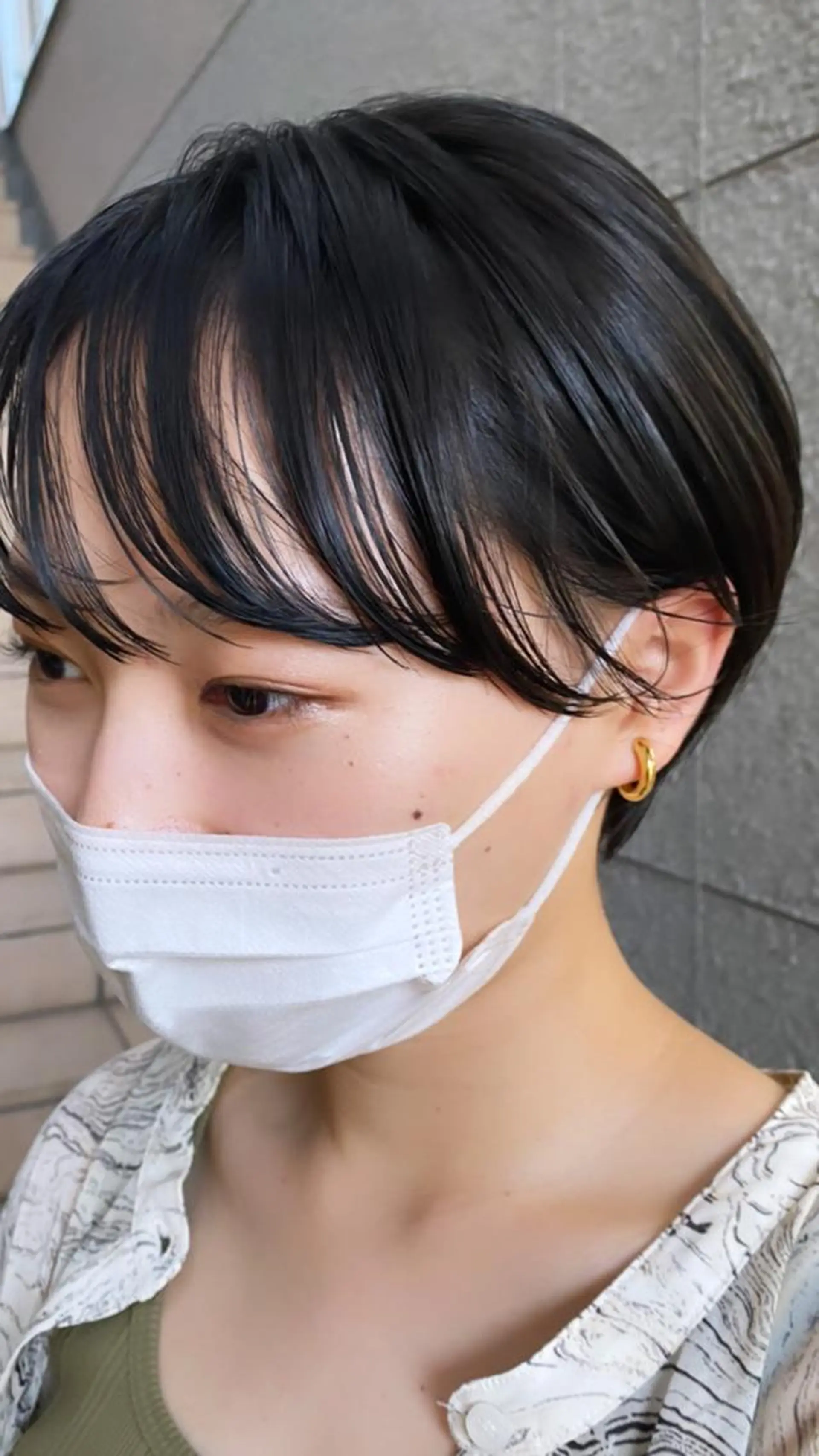 ショート カラー タカノ ノゾミのヘアスタイル