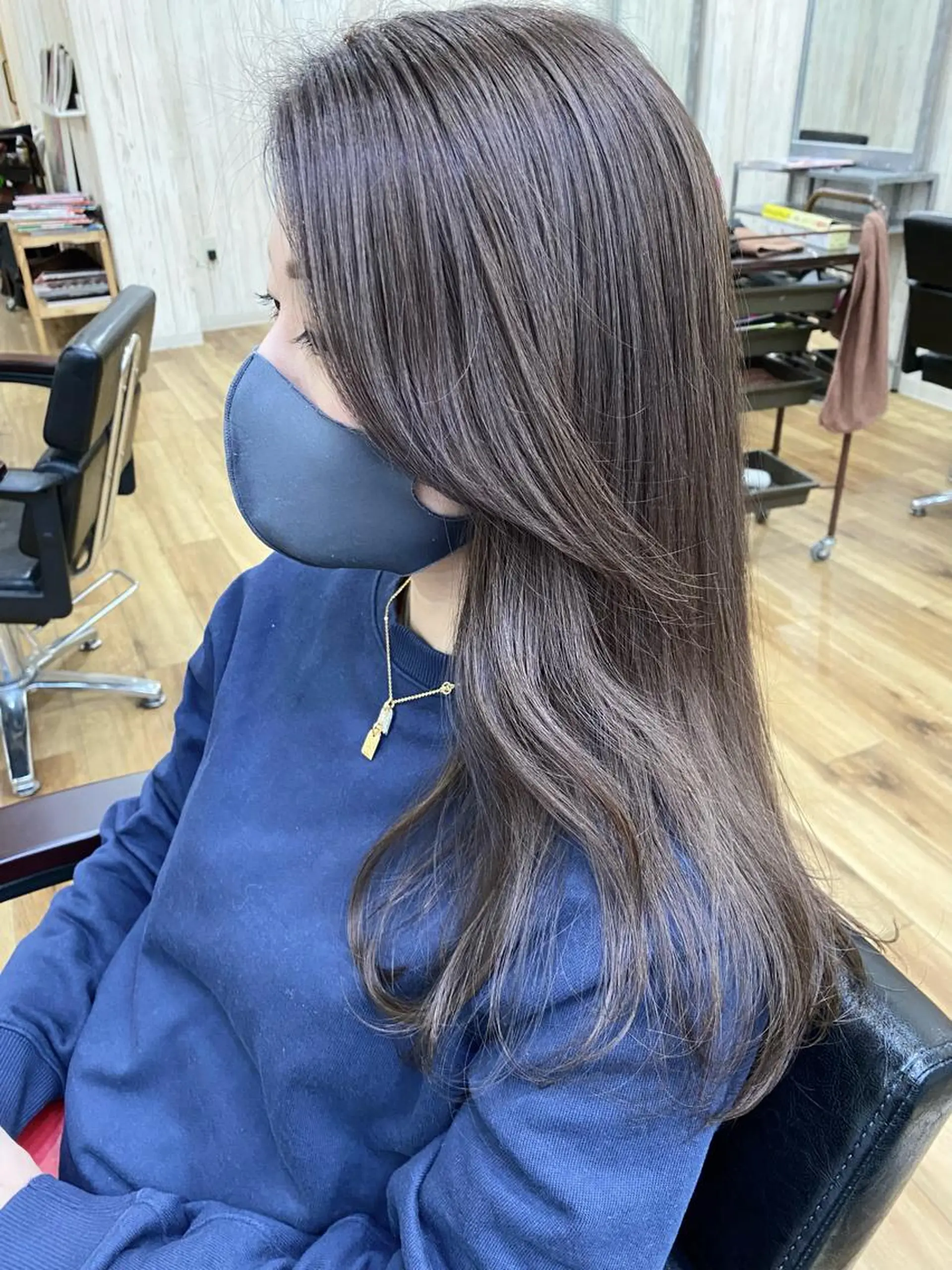 ロング カラー アディクシーカラー ブリーチ 透明感カラー エドルカラー イルミナカラー カット ヘアカラー reverie【レヴリー】所属・夜23時まで予約🉑 reverieあきらのヘアスタイル