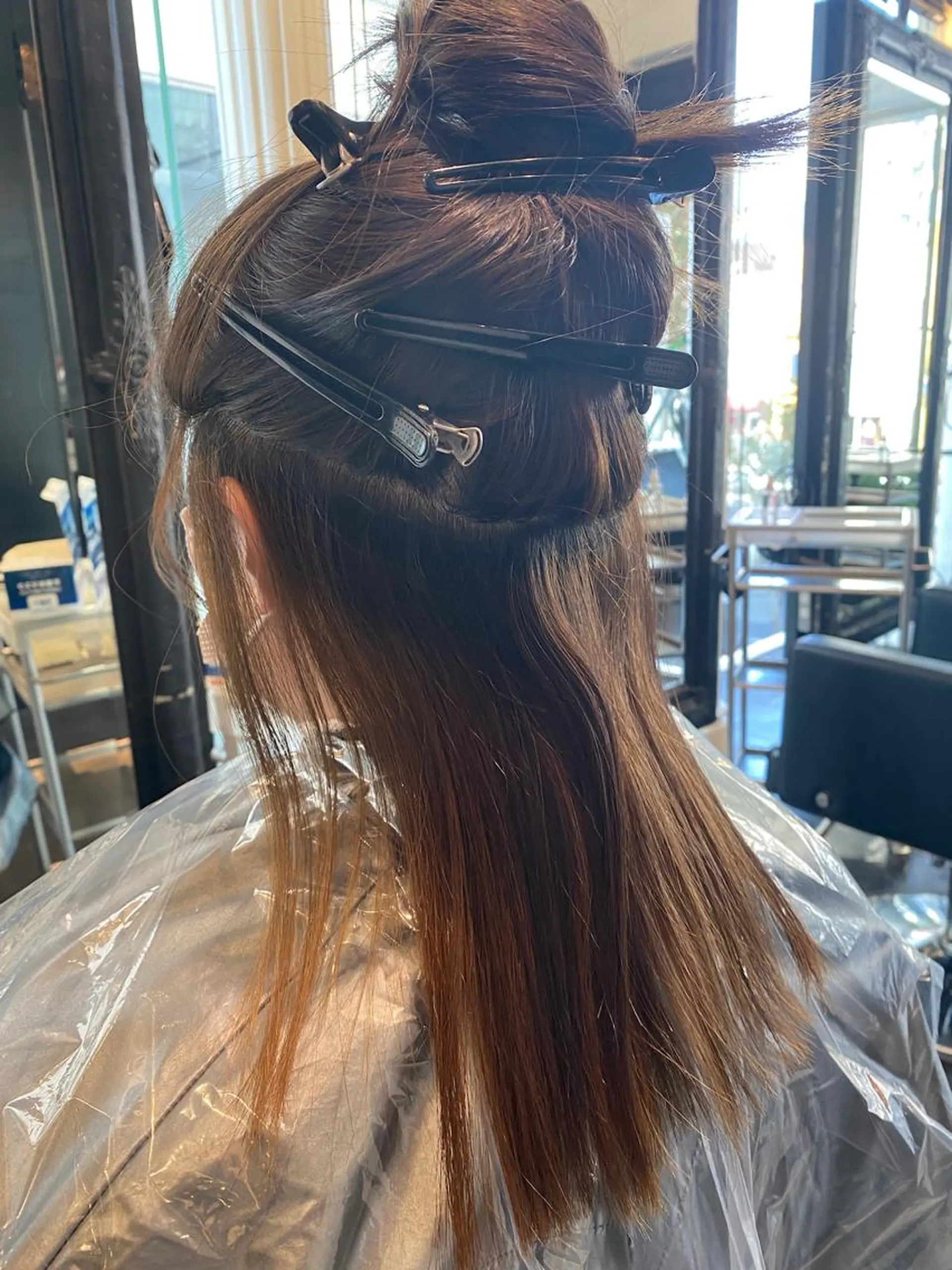 ミディアム カラー ✨髪質改善 縮毛矯正 艶髪 立川 コウキ✨のヘアスタイル