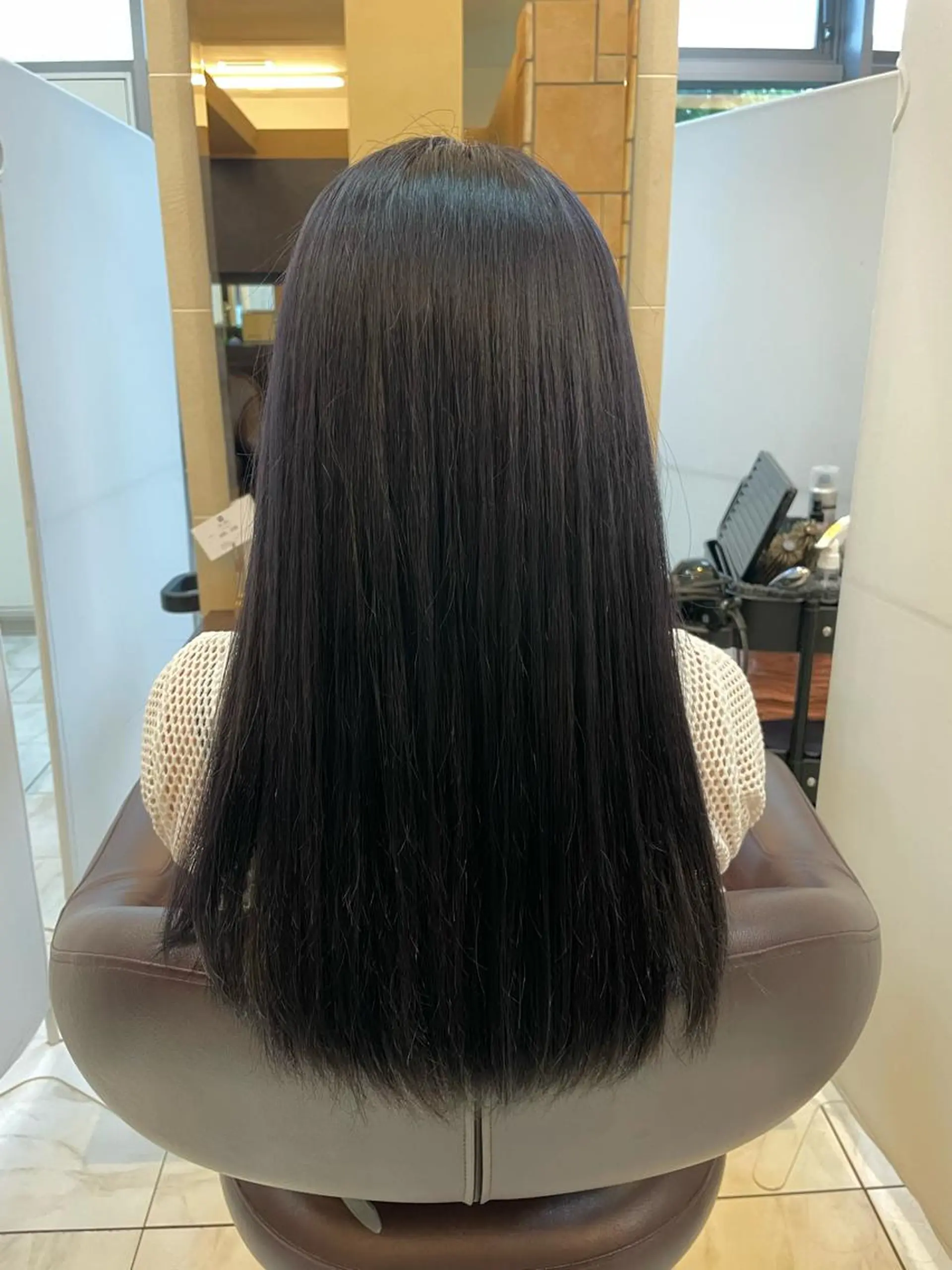 ロング ヘアカラー 新籾 尚哉のヘアスタイル