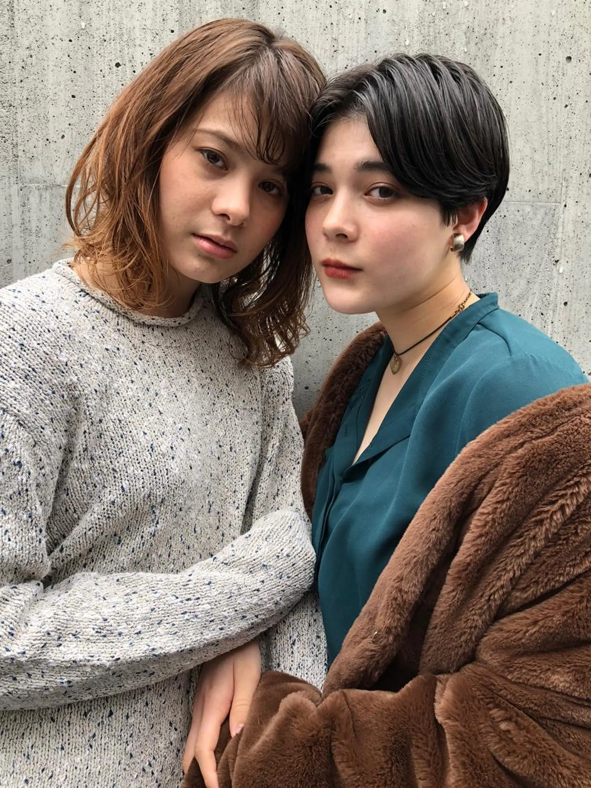 ミディアム ヘアカラー トリートメント ボブ/レイヤー/ ショートcovo代表のヘアスタイル