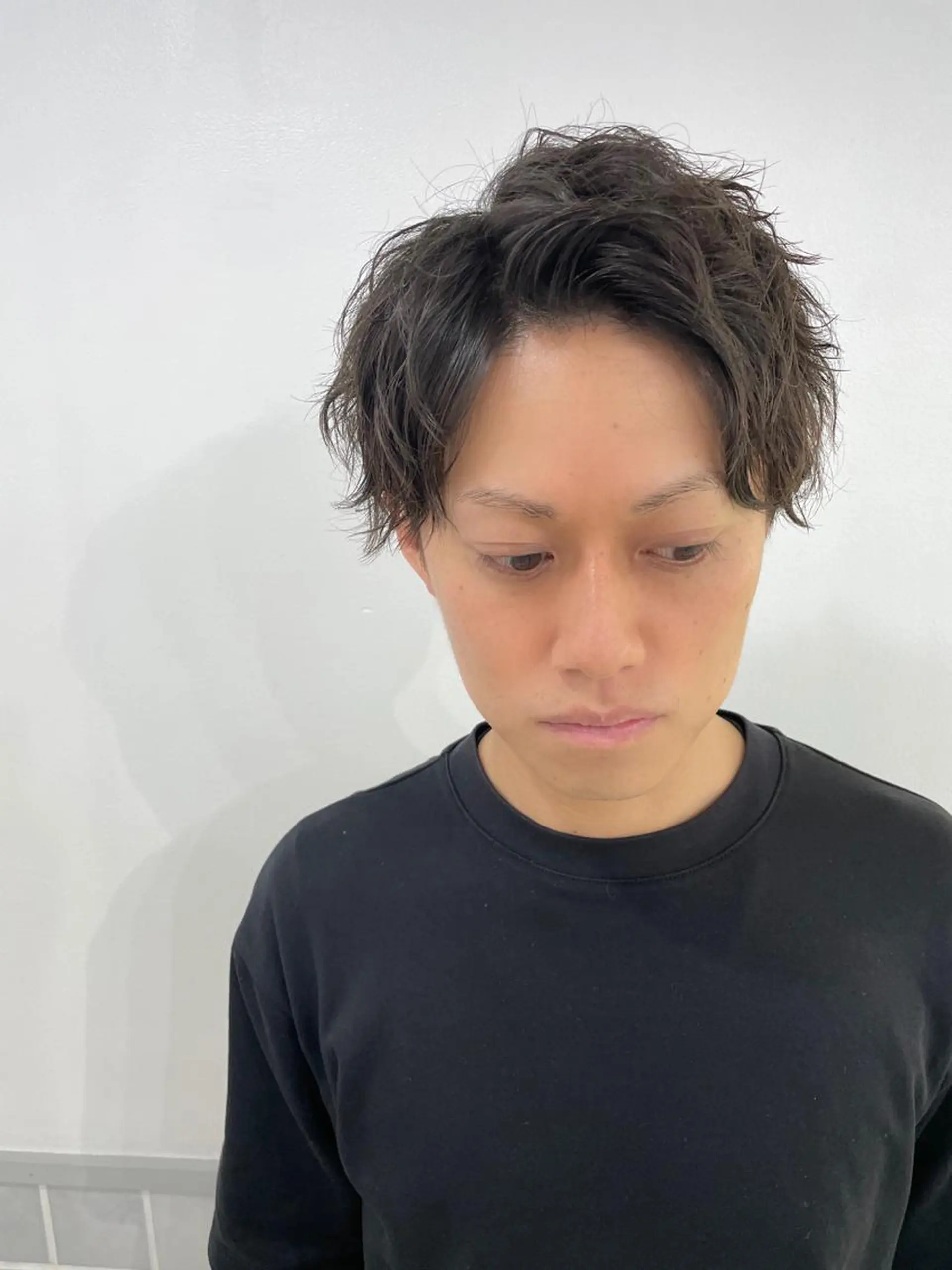 パーマ メンズ メンズパーマ ツイストスパイラルパーマ スパイラルパーマ パーマ miyu 美髪縮毛矯正𓂃꙳⋆のヘアスタイル