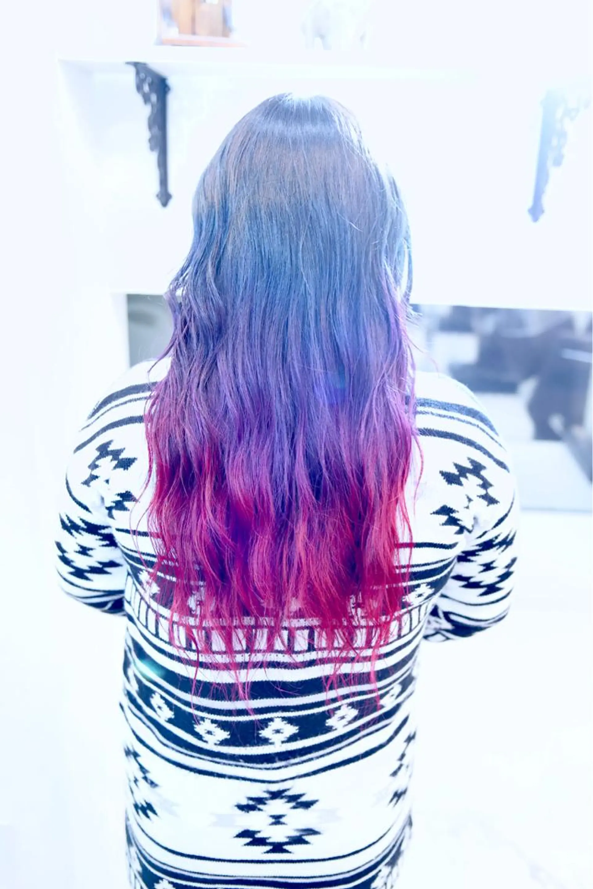 ロング カラー グラデーションカラー カット ヘアカラー corr所属・🍎🎁鈴木翔大 Englishokのヘアスタイル