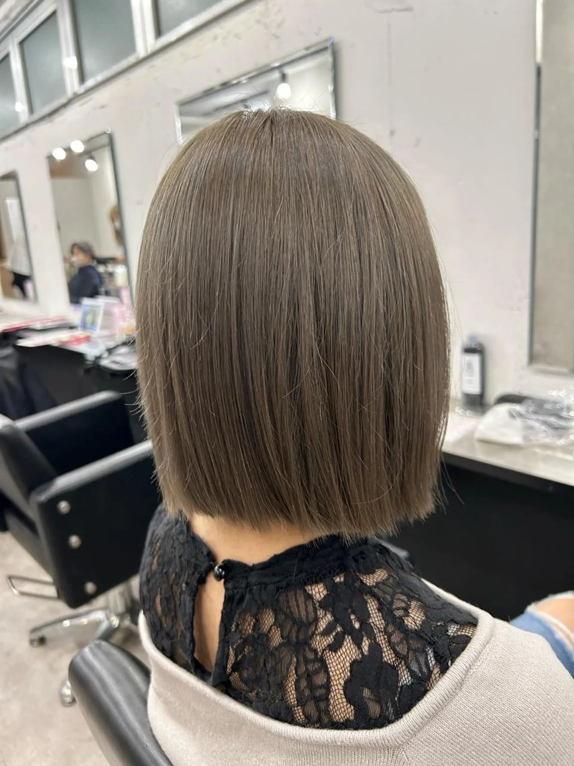 ミディアム カット ヘアカラー トリートメント Suzuka 🦄🪽のヘアスタイル