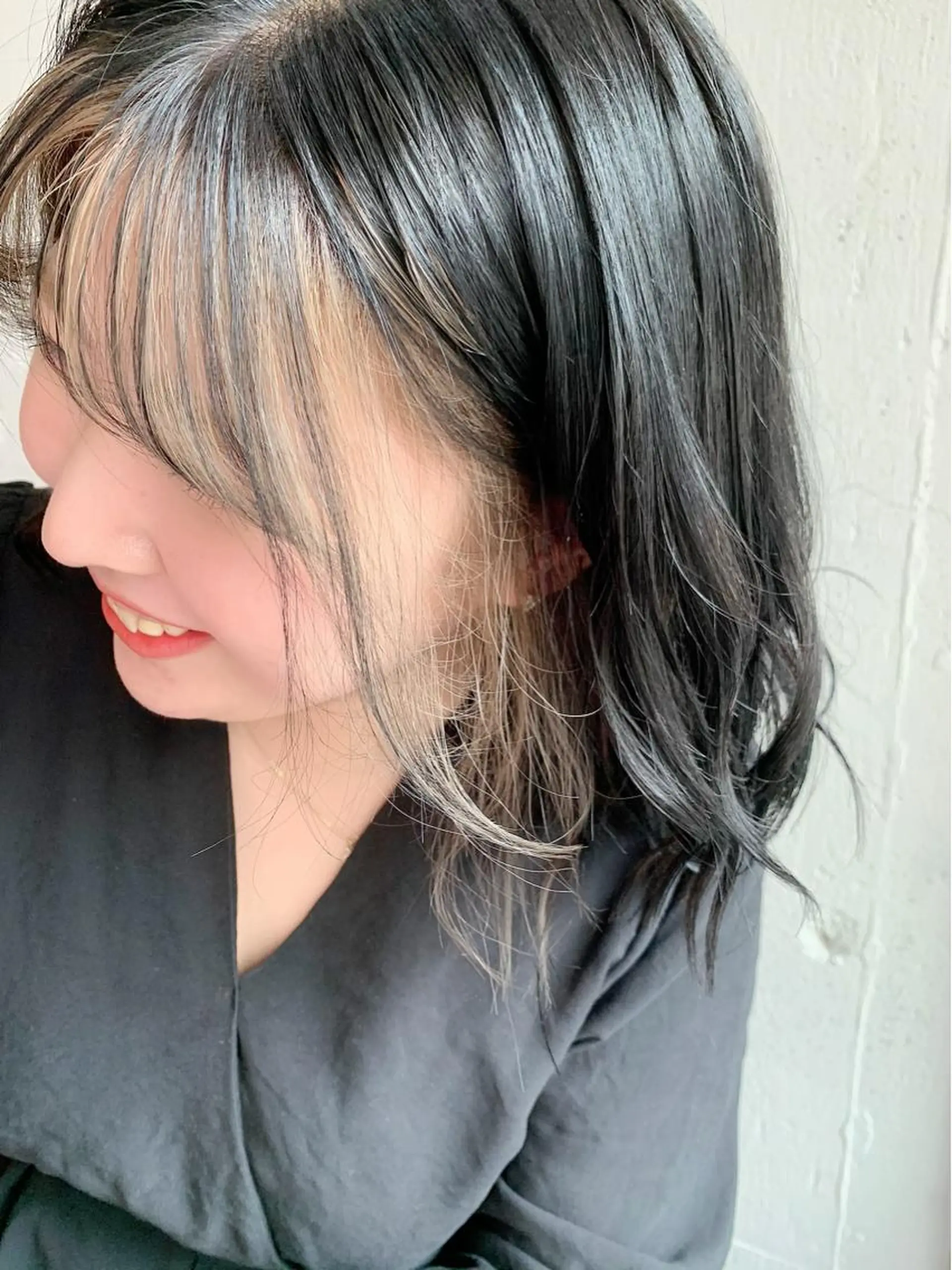 ショート カラー パーマ インナーカラー 韓国風ヘア ヘアカラー トリートメント 💛丁寧さNo.🥇 🧸片山智裕💛のヘアスタイル