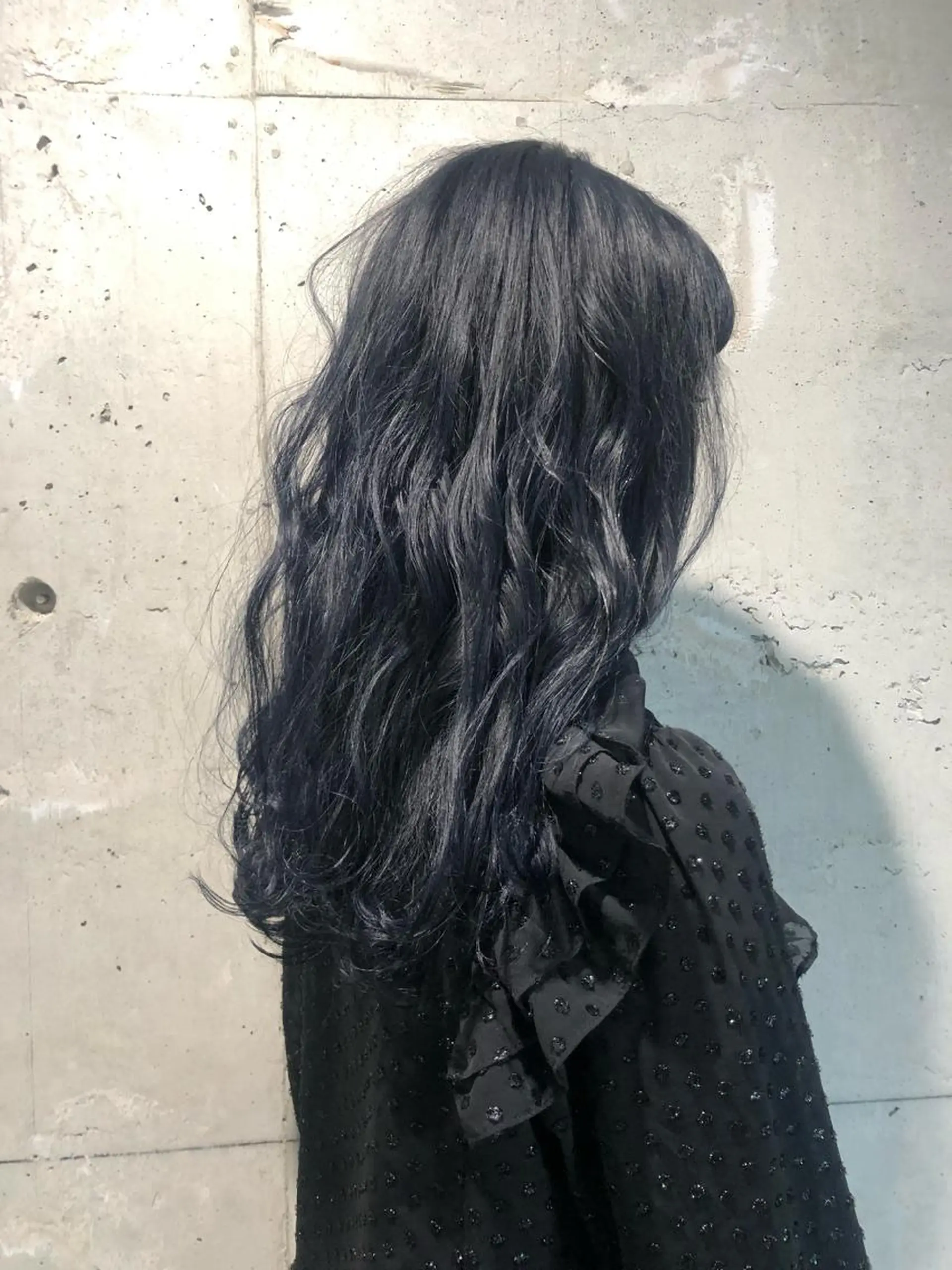 セミロング パーマ ヘアアレンジ メンズ キッズ ネイル マツエク・マツパ メンズブリーチ ブルー ネイビー 春ネイル Rene'所属・当日予約⭕️ yuriのヘアスタイル