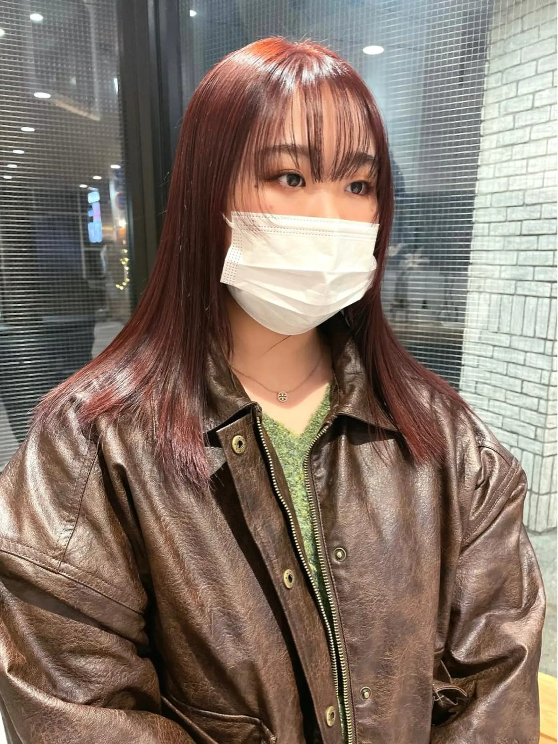 セミロング カラー ヘアカラー トリートメント haru/レイヤー/ ウルフのヘアスタイル