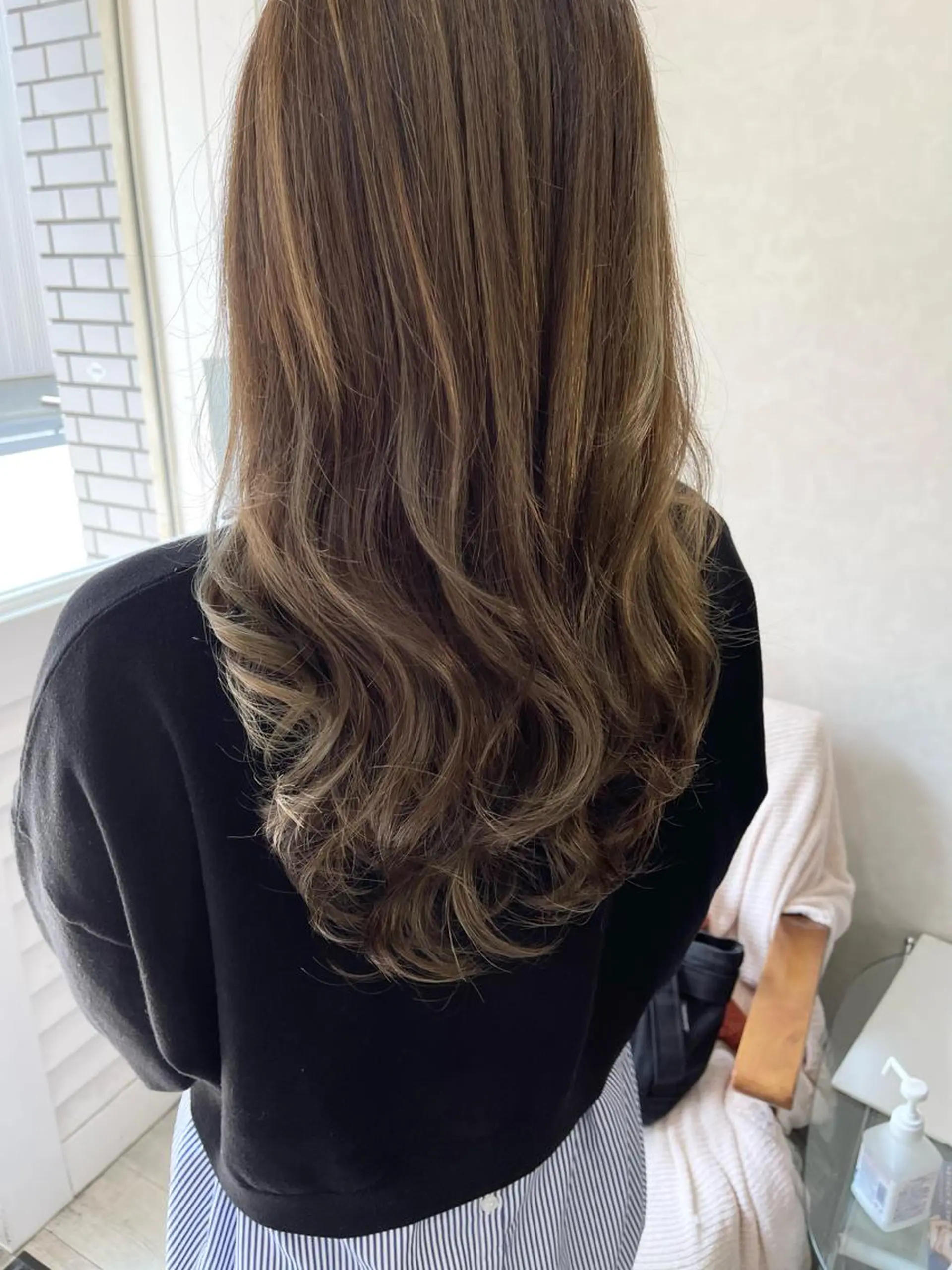 ロング ハイライト Hair design Laule'a ラウレア所属・新福島店長 植松裕也のヘアスタイル