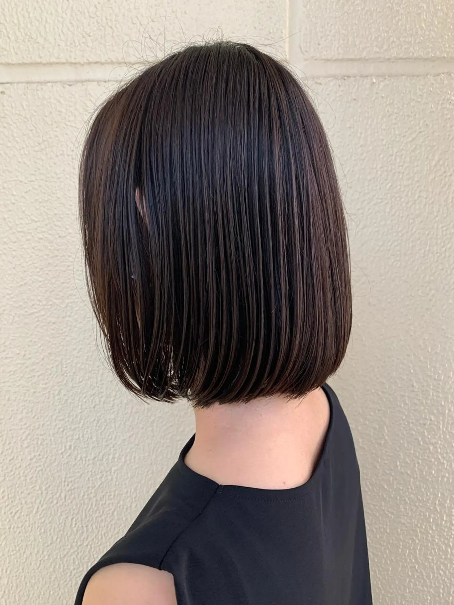 ショート ボブ 縮毛矯正 カット 縮毛矯正 河原 亮のヘアスタイル