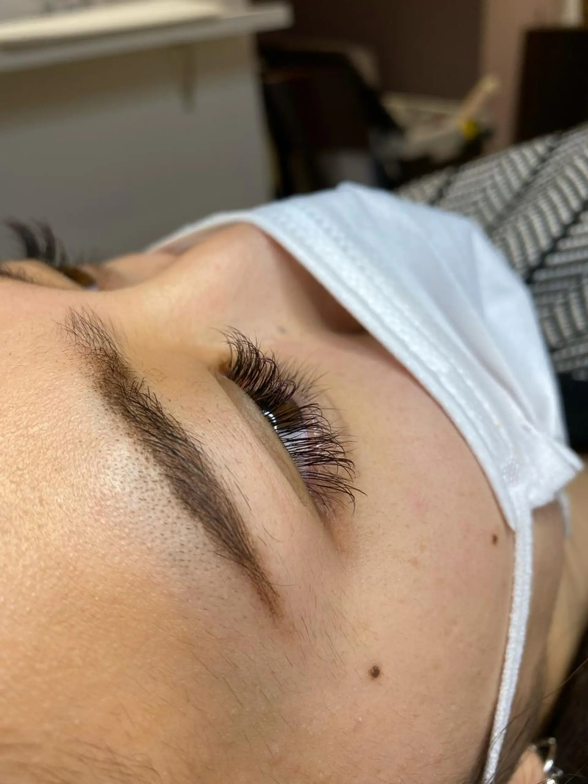 マツエク・マツパ カラーマツエク フラットラッシュ マツエク Hazuki .のマツエク・マツパデザイン