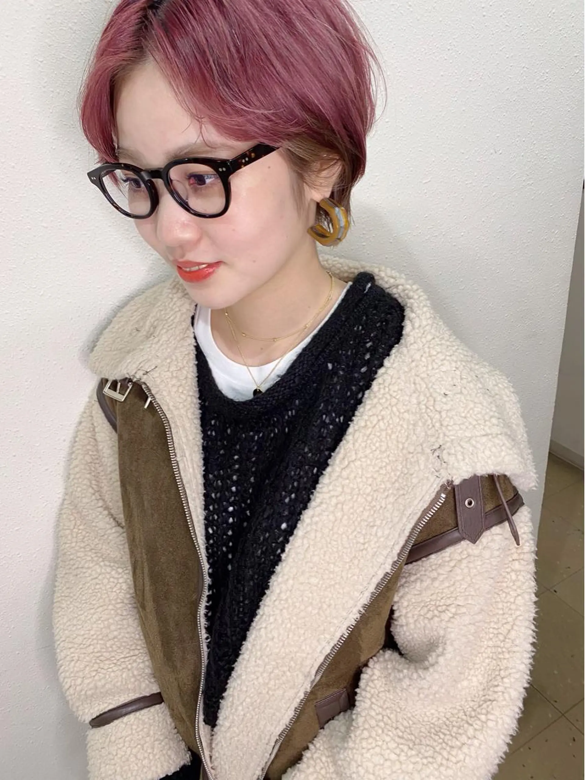 ショート ヘアカラー 韓国 / 中国ヘア 🦋Noniのヘアスタイル