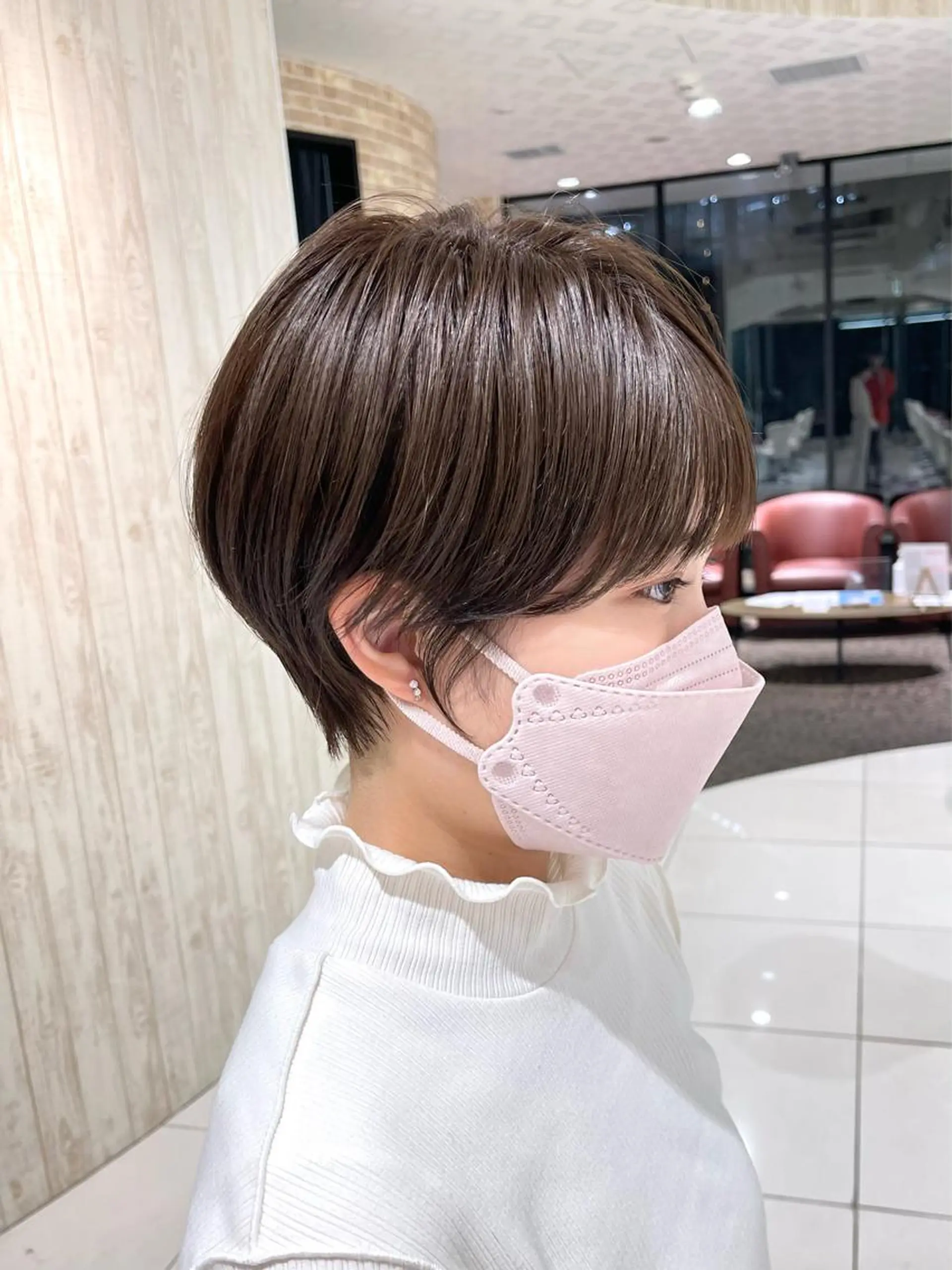 ショート ショートボブ ハンサムショート 丸みショート ボブ ショートヘア 荻窪/ショートヘア✨ ショートボブ長松大哉のヘアスタイル