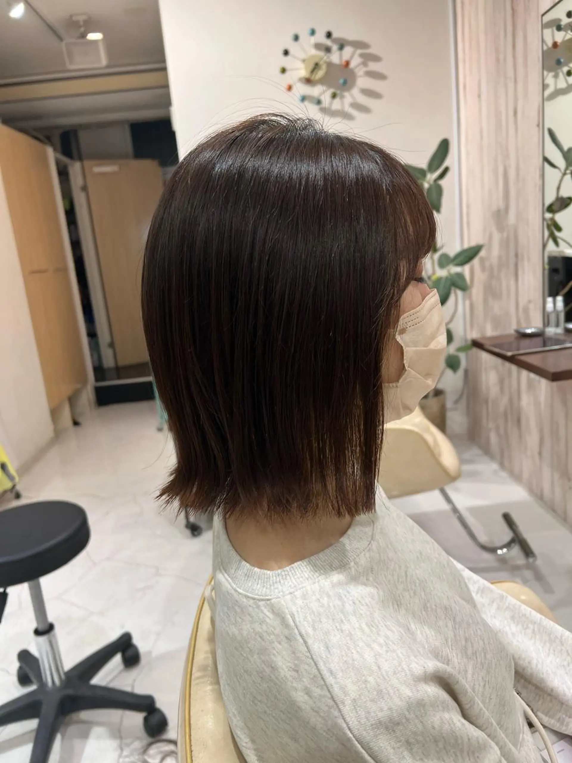 ショート カット 山崎 和花のヘアスタイル
