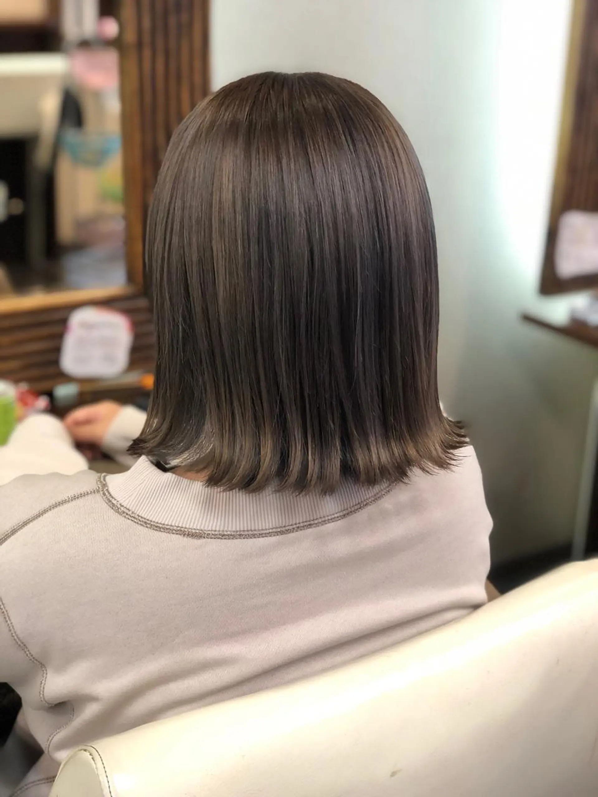 ショート カラー ヘアアレンジ ヘアカラー トリートメント 加藤 瑠美のヘアスタイル