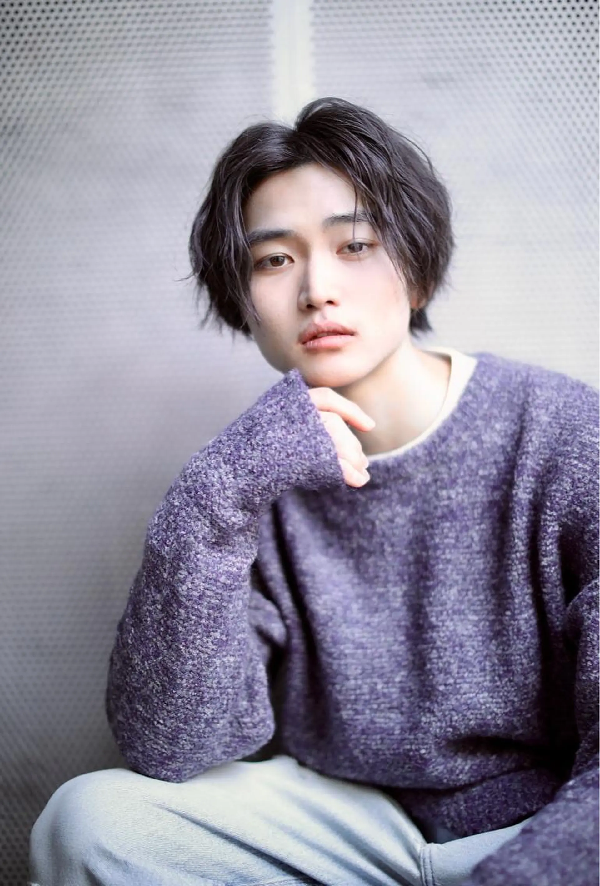 ミディアム パーマ メンズ ミディアムパーマ センターパート メンズパーマ メンズツイストパーマ ツイストパーマ 🫧似合わせヘア/ 副店長＊千葉のヘアスタイル