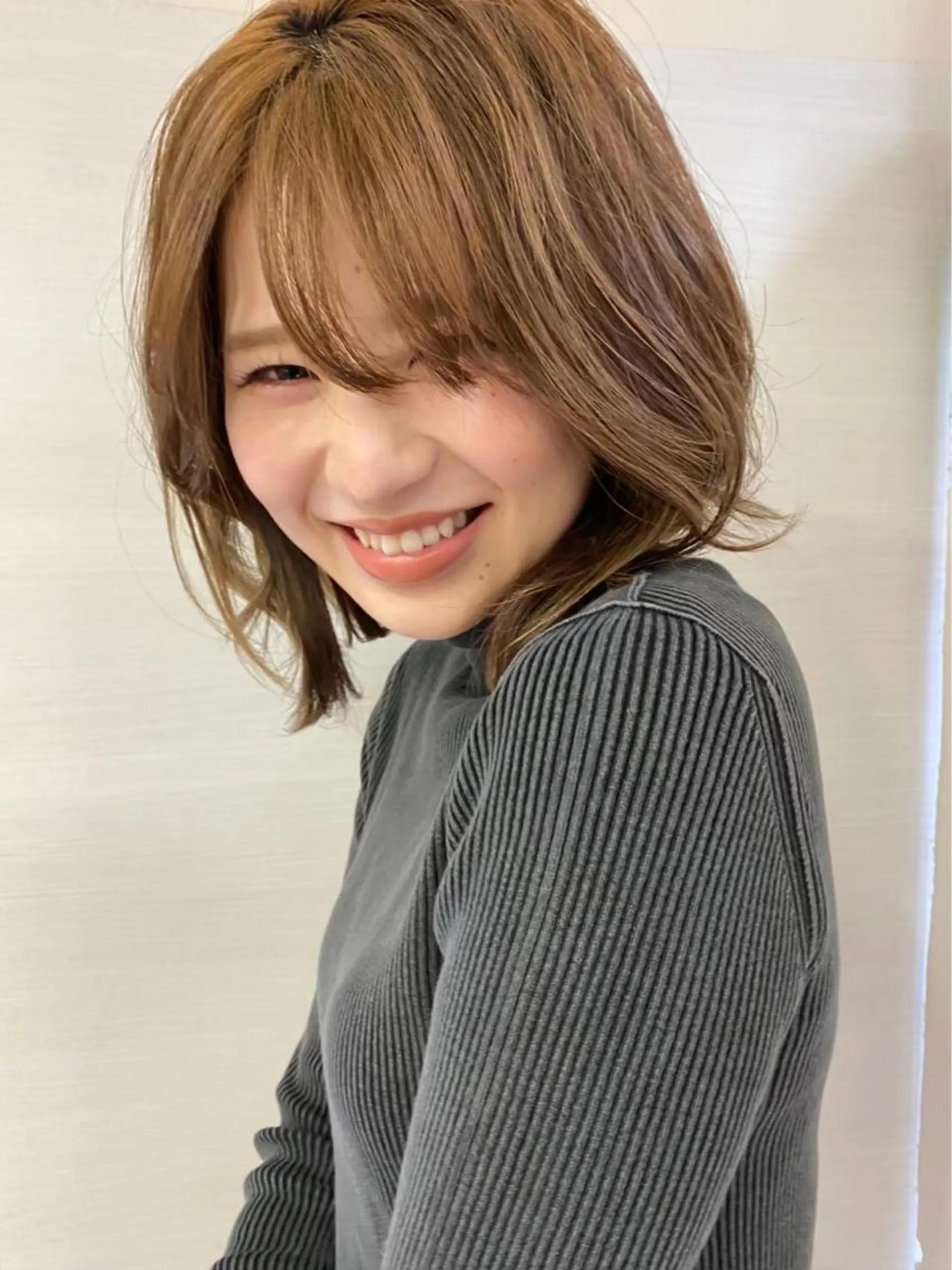 ミディアム カラー ヘアアレンジ カット 🌟1番すきを作りま しょう🌟　なつきのヘアスタイル