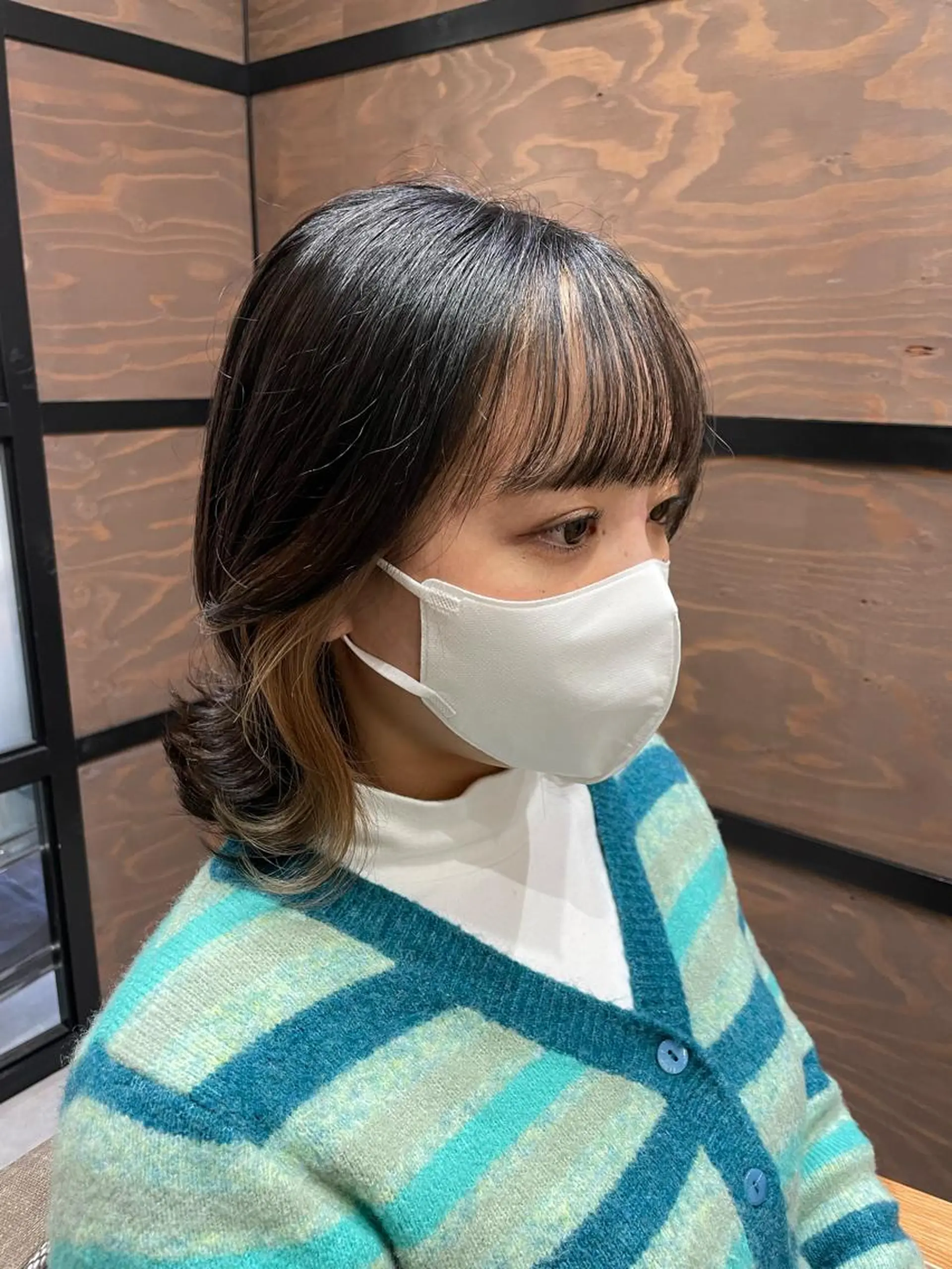 ミディアム カラー 韓国レイヤー/髪質 改善/縮毛🤍吉田のヘアスタイル