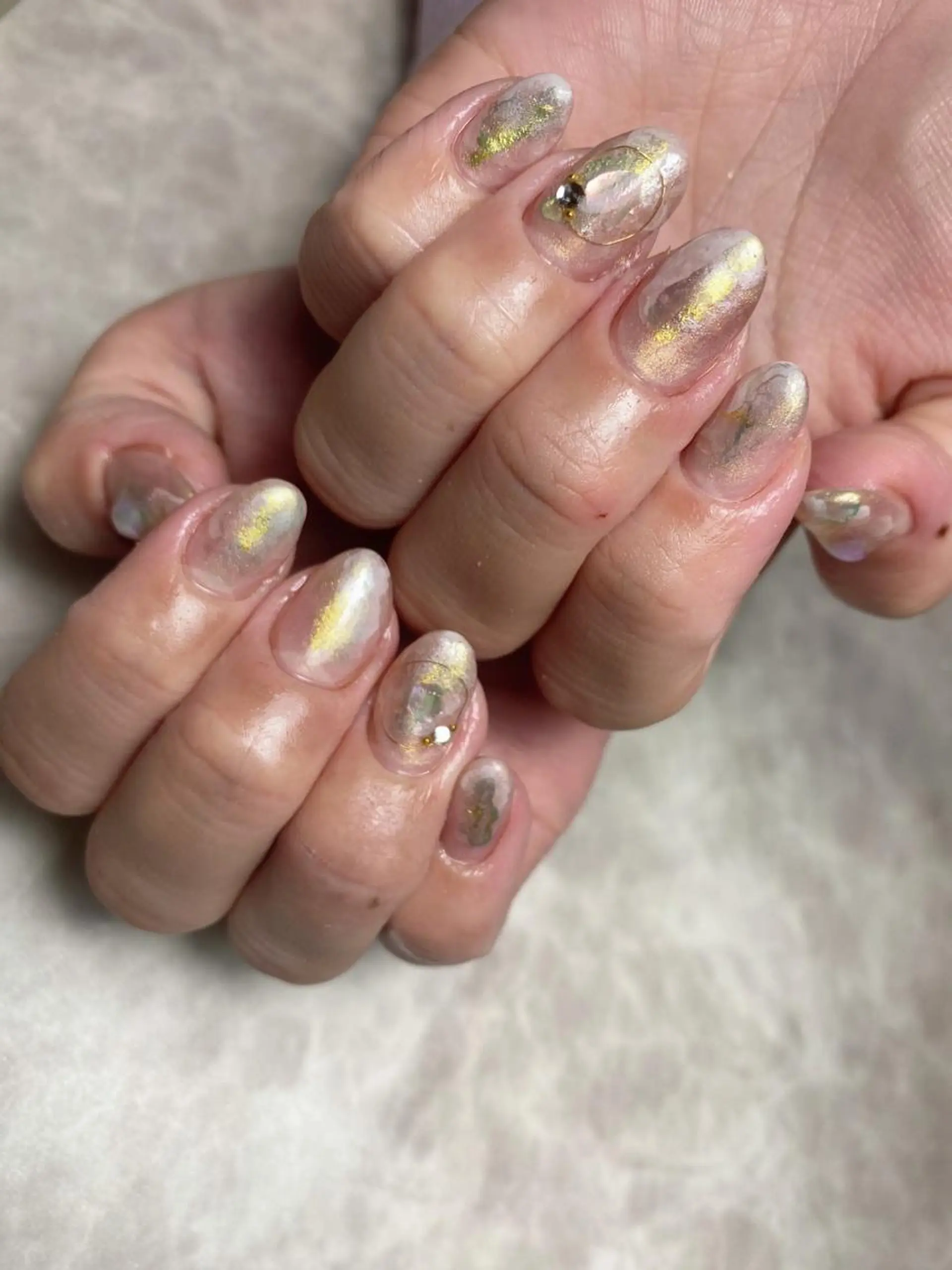 ネイル アートネイル ハンドネイル 🌿Charme🌿 MAIのネイルデザイン