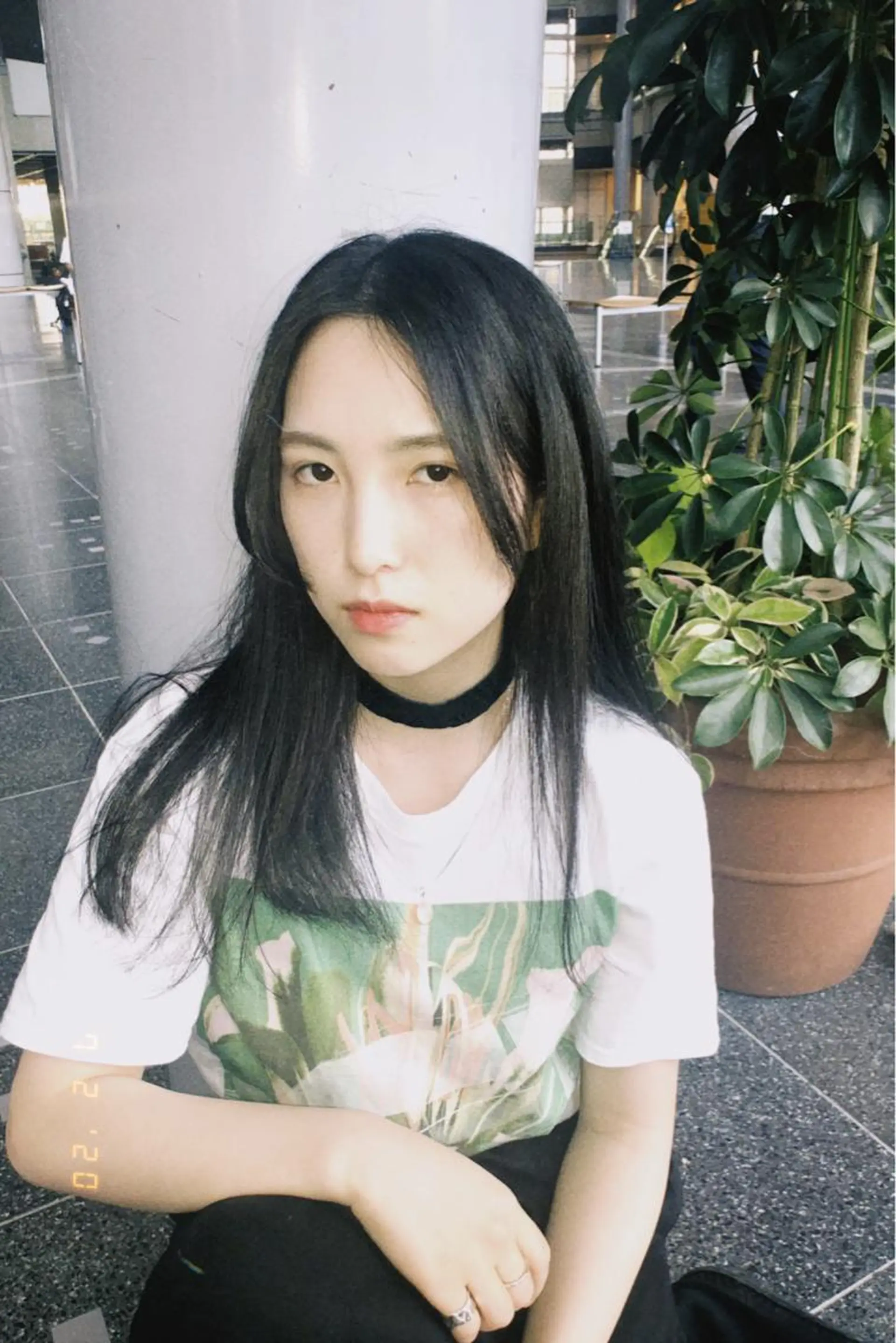 ロング Ate by little所属・青木 梢のヘアスタイル