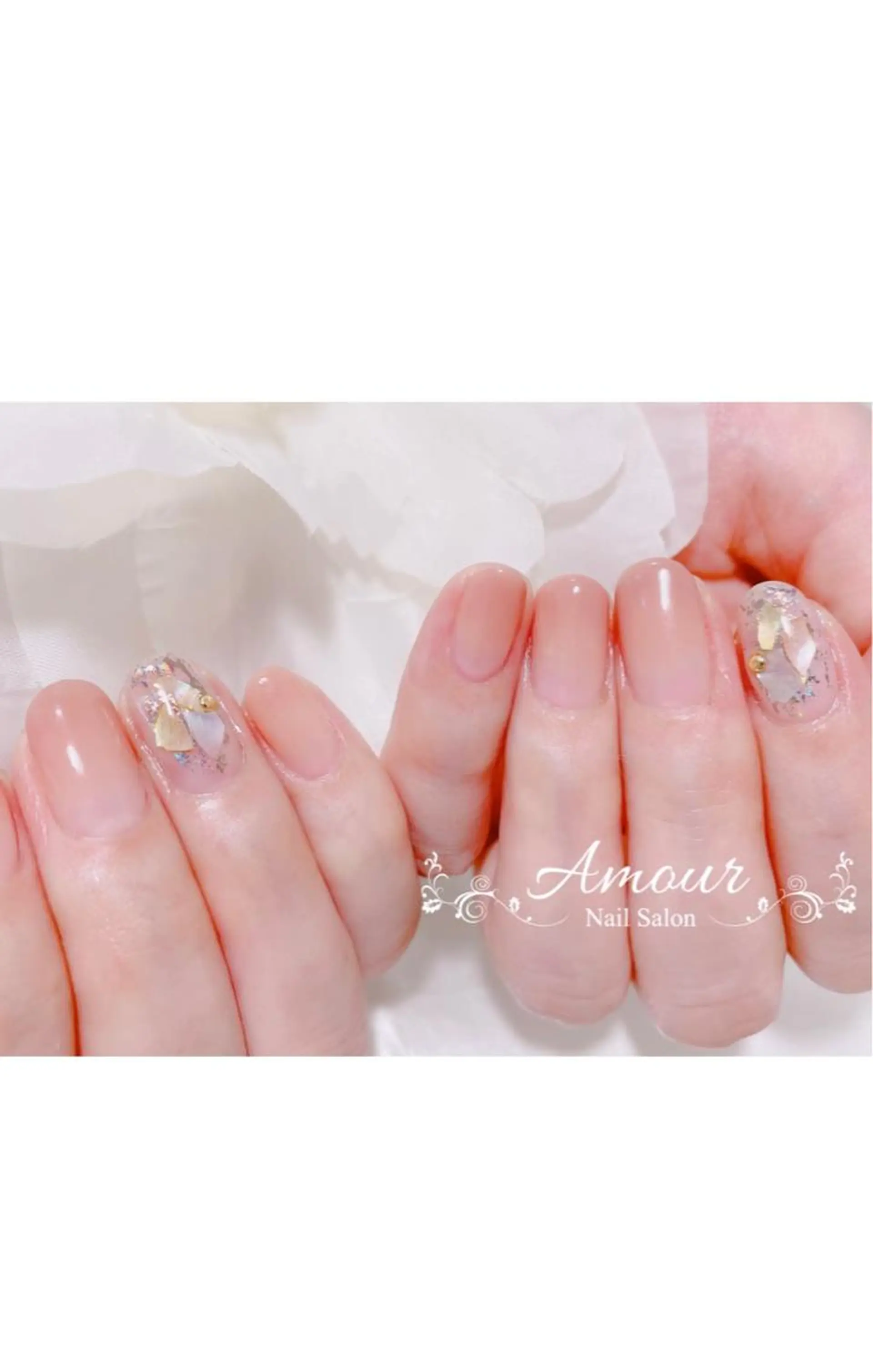 ネイル キラキラネイル nailsalon ♡amour♡のネイルデザイン