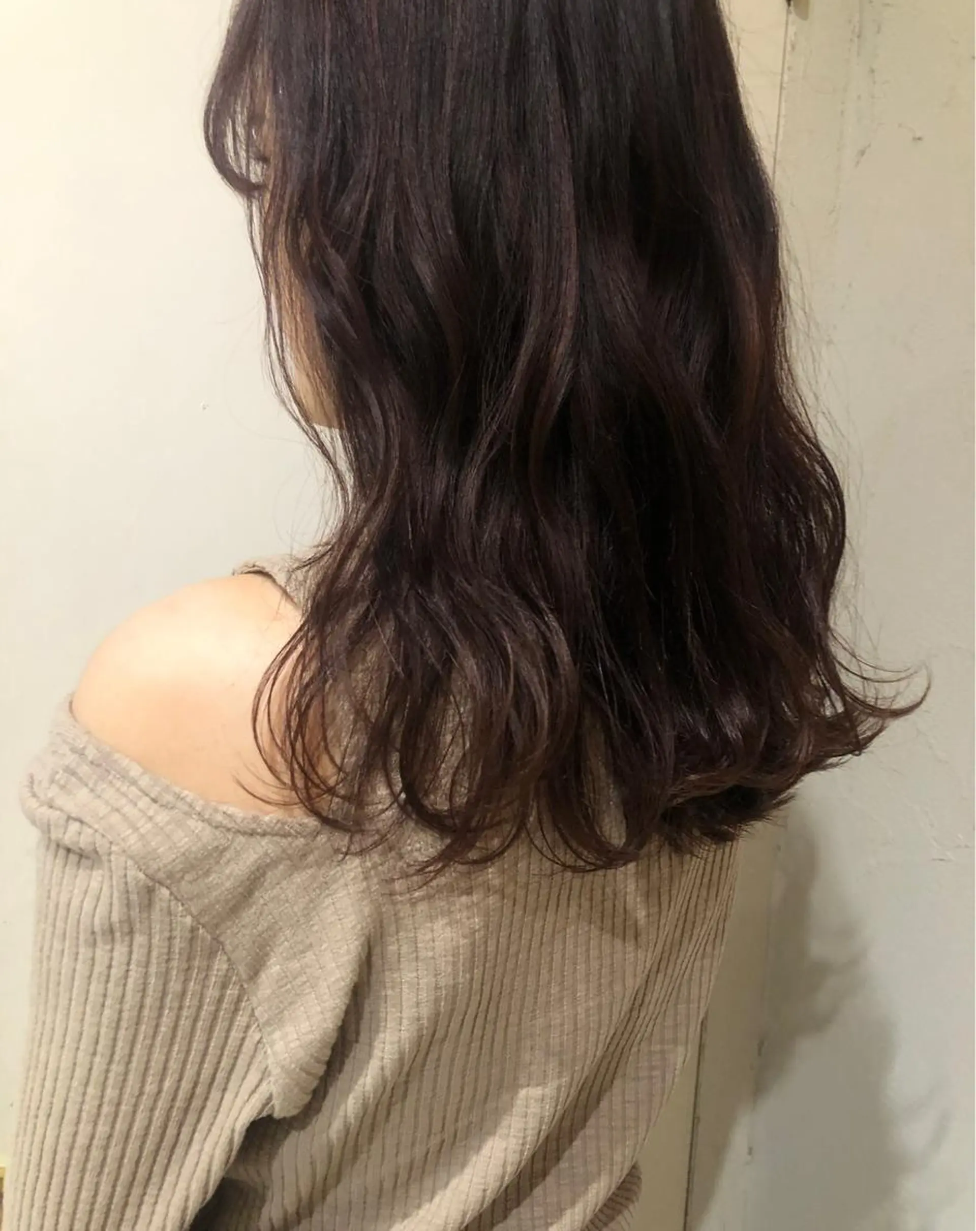 セミロング レイヤーカット/ 透明感カラーmikuのヘアスタイル