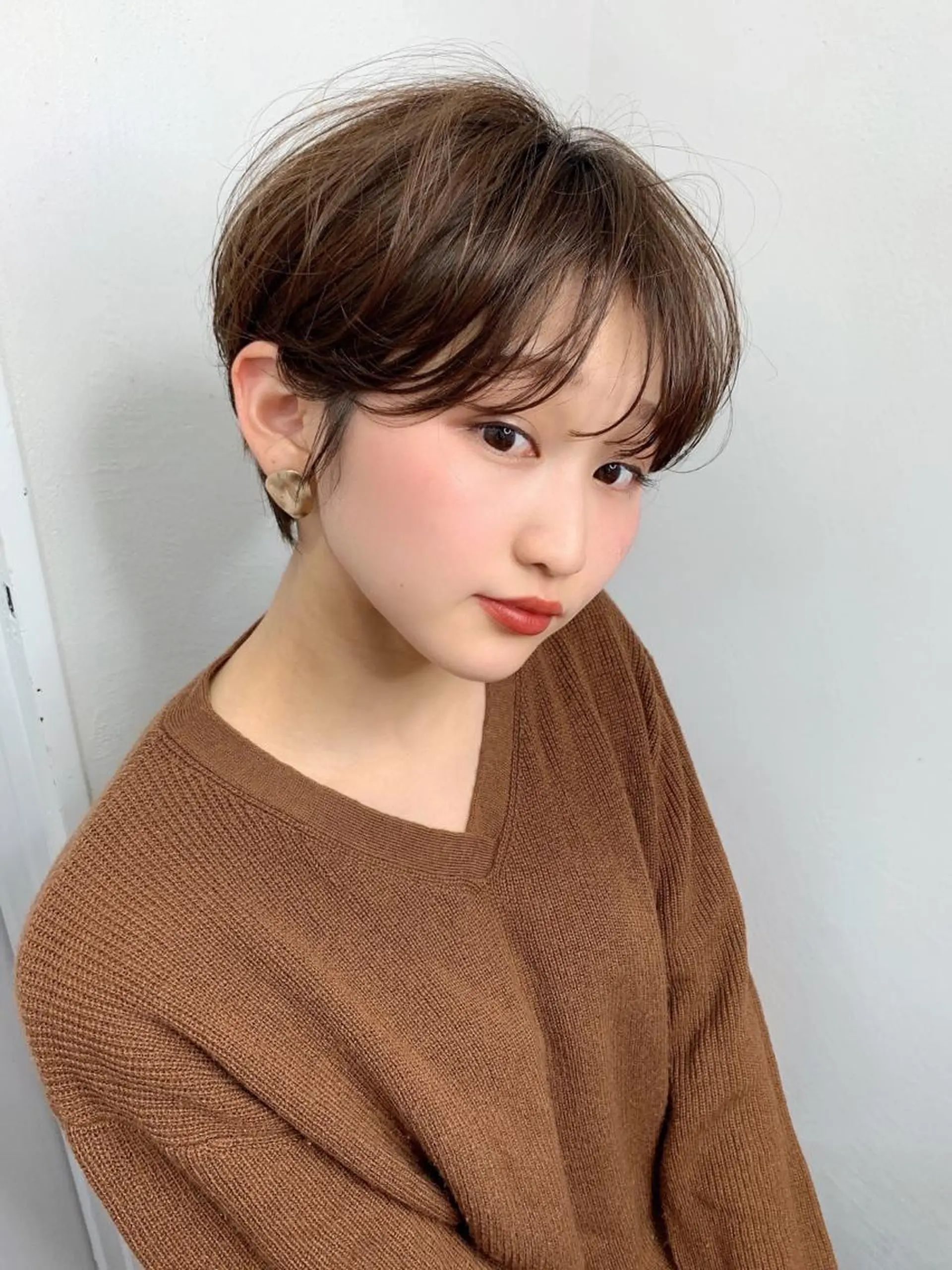 ショート 縮毛矯正/ショート/ レイヤー/畑中正敏のヘアスタイル