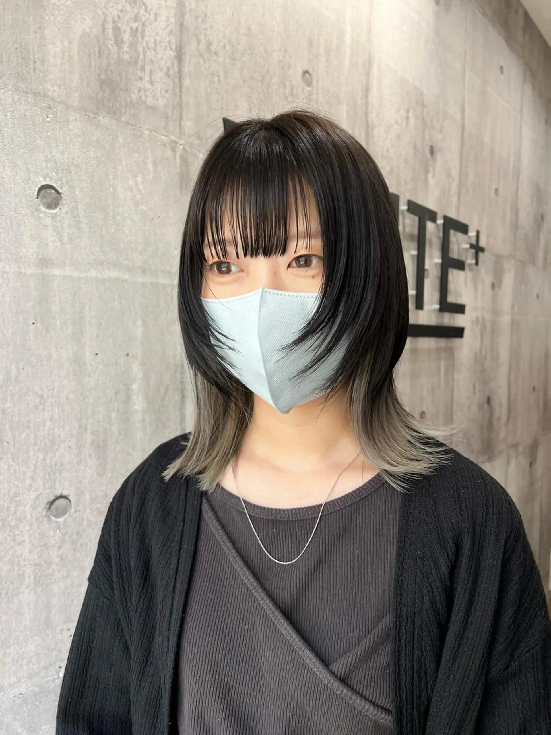 ミディアム 美容室 _WHITE＋ 南海難波店【アンダーホワイトプラス】所属・✨レイヤー/透明感 /豊嶋里緒✨のヘアスタイル