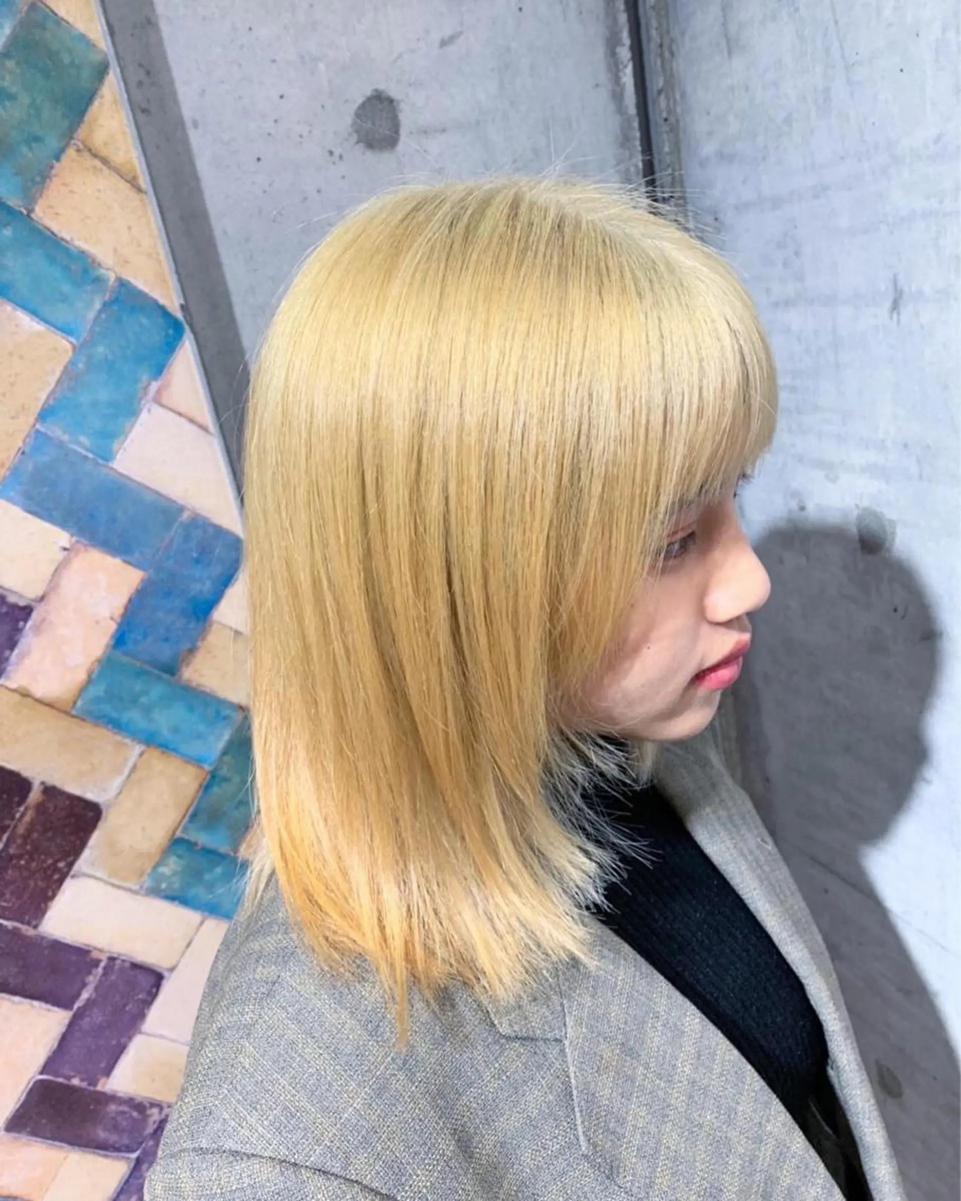 カラー ブリーチ ブロンド パーソナルカラー診断 ホワイトカラー美座尊のその他イメージ