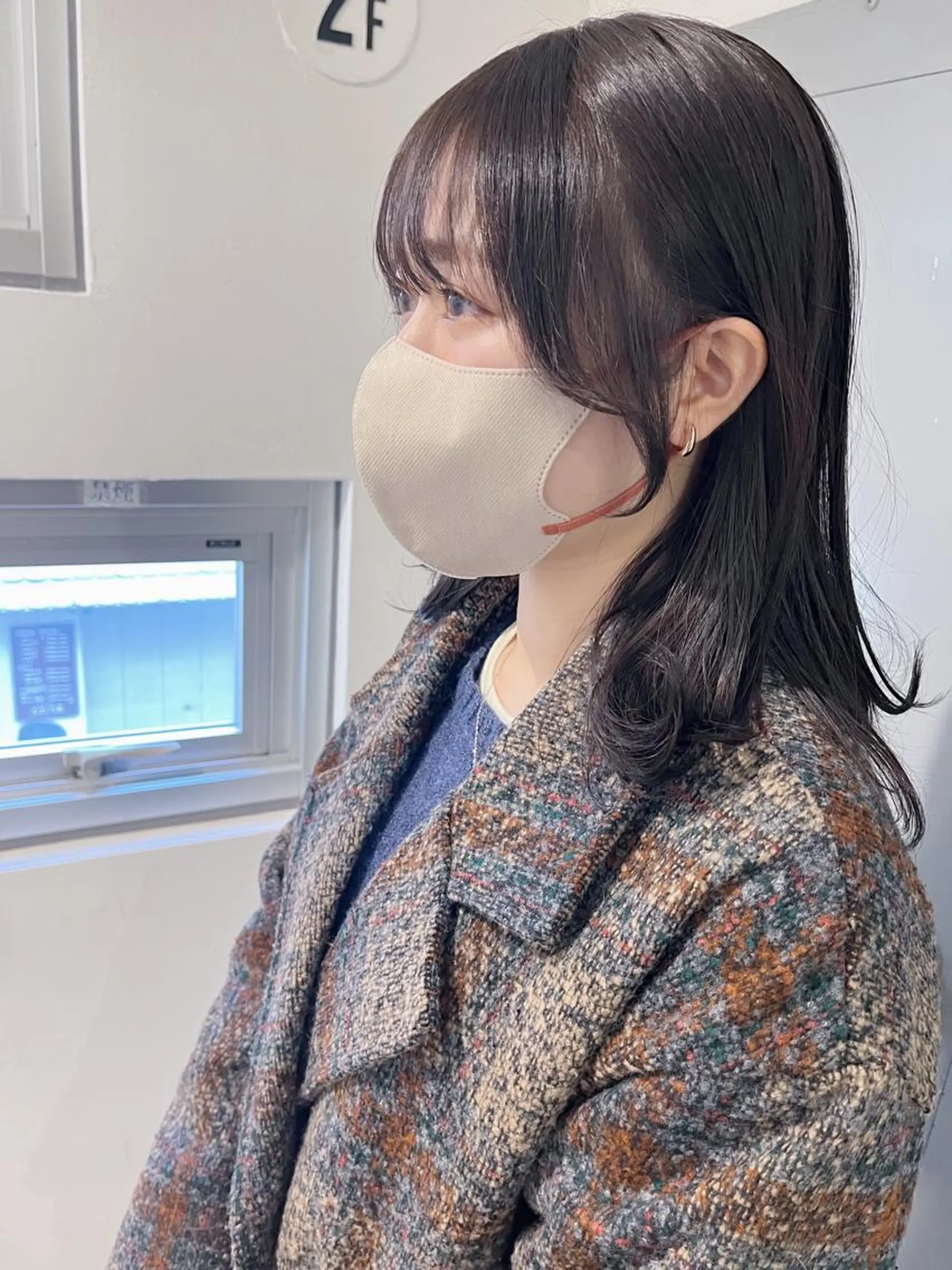 セミロング カラー ヘアアレンジ カット ヘアカラー トリートメント 🤍清楚系 韓国レイヤー🤍拓朗のヘアスタイル