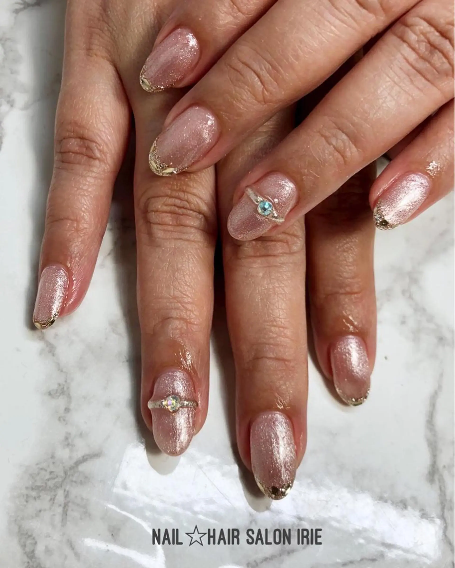 ネイル Hair salon Irie所属・與儀 知佳のネイルデザイン