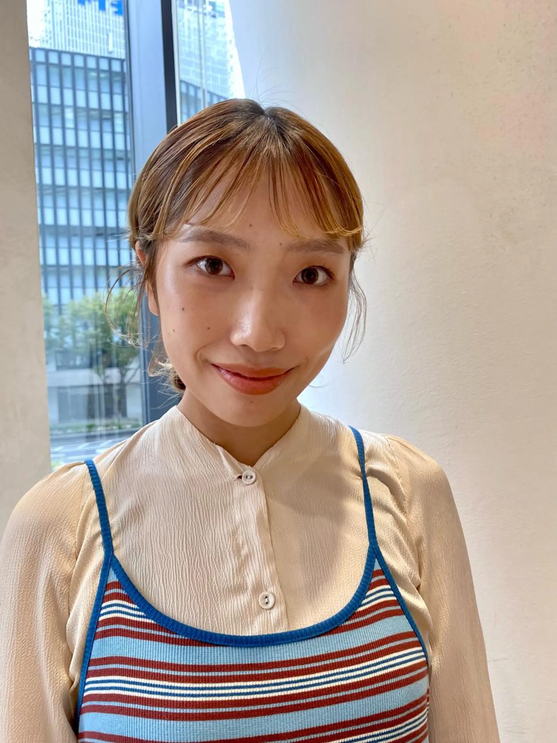 ロング ヘアアレンジ 増井 彩乃のヘアスタイル