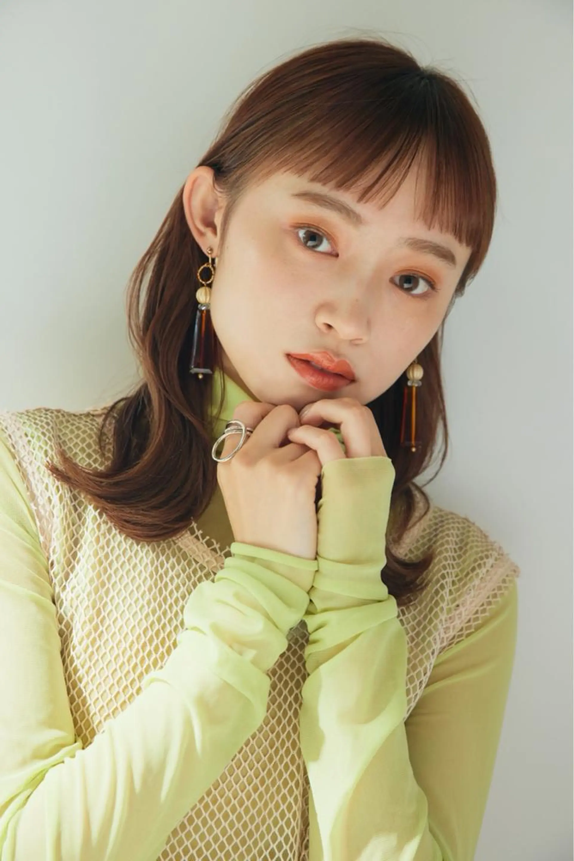 ミディアム カット ヘアカラー トリートメント 🎨インナーカラー が得意👍新垣⚜️のヘアスタイル