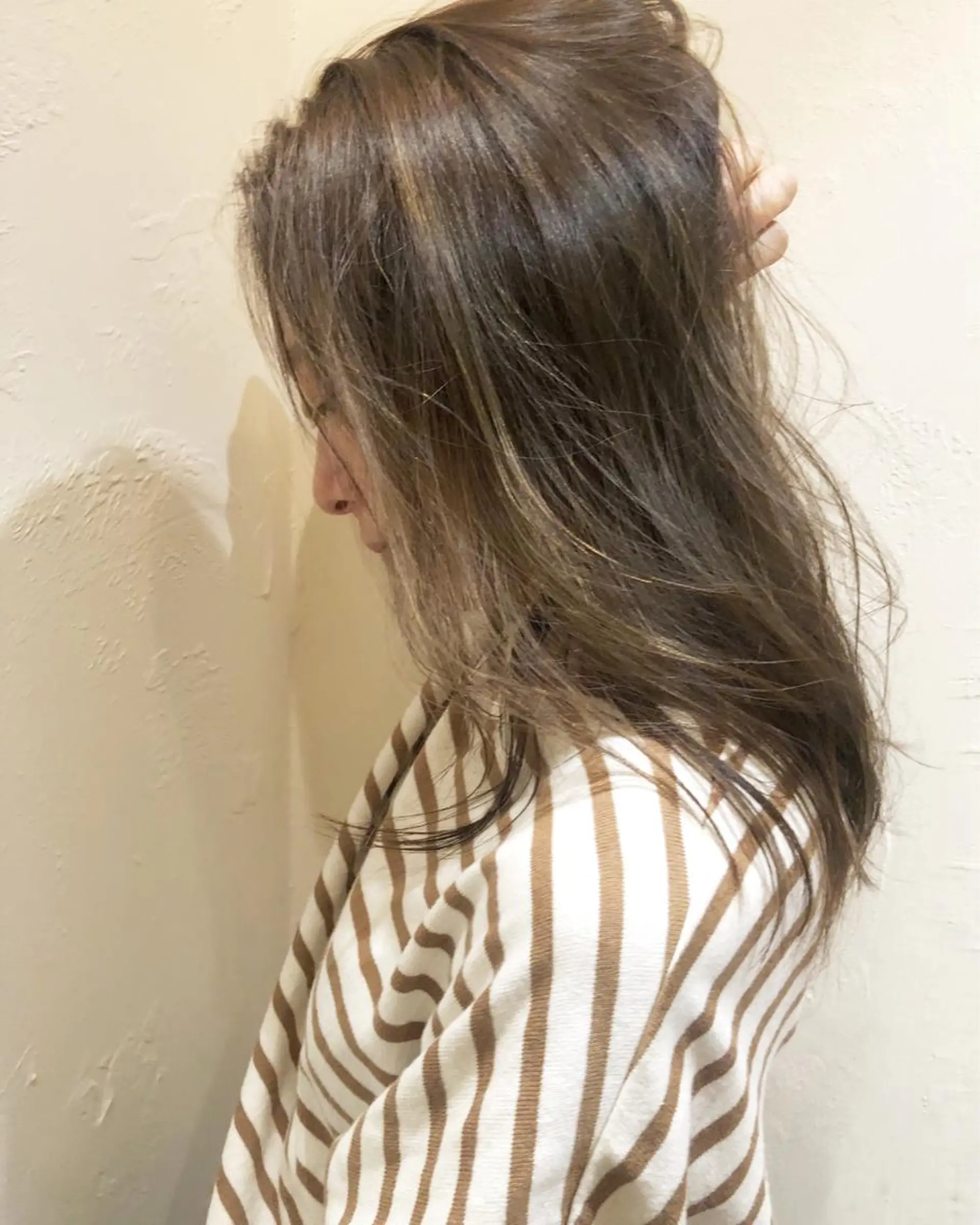 セミロング カラー luve heart's And Be  minamisemba所属・脇坂 佳世の眉毛・アイブロウイメージ