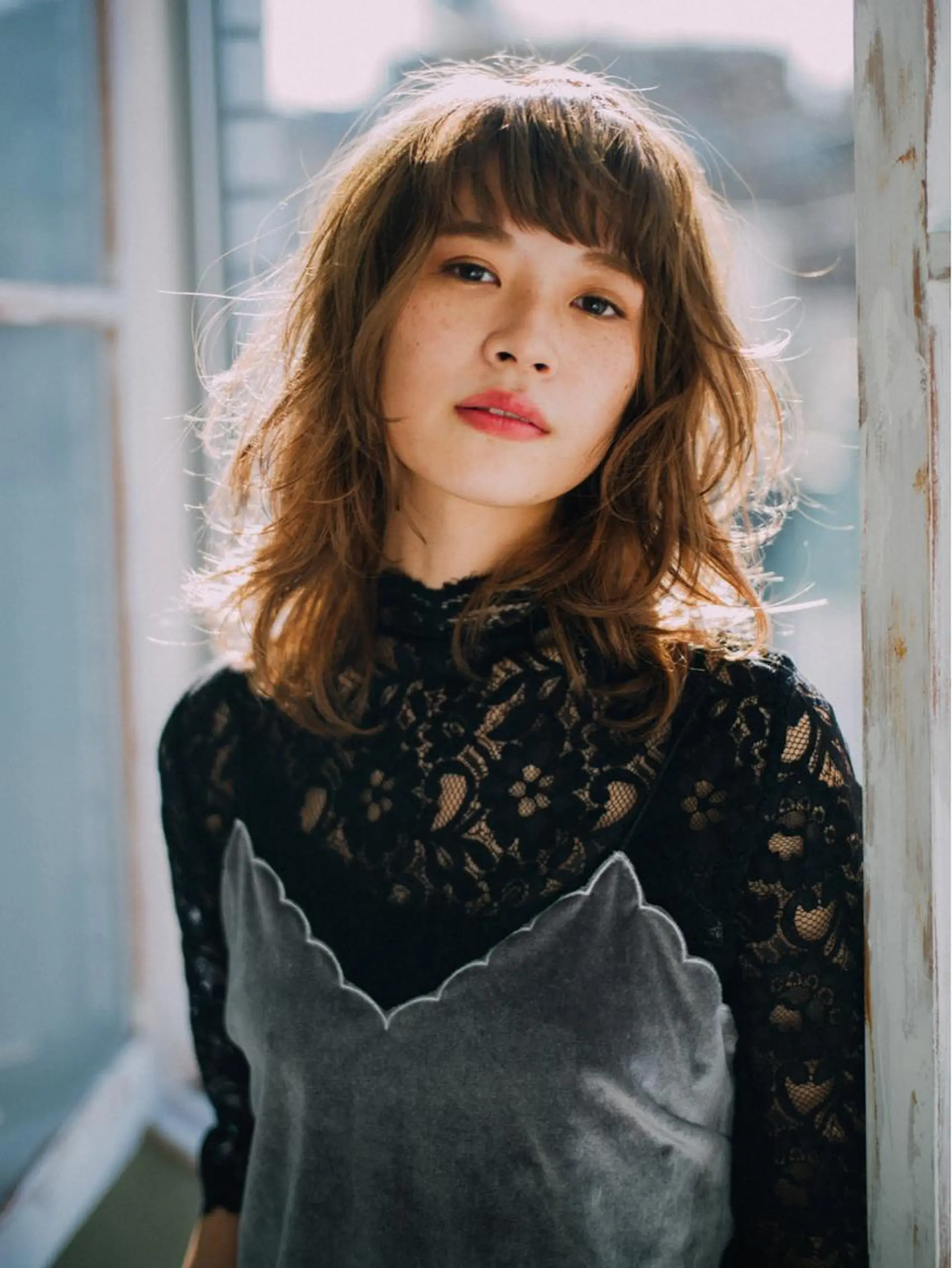 セミロング 【デザイナー】田中 美生のヘアスタイル