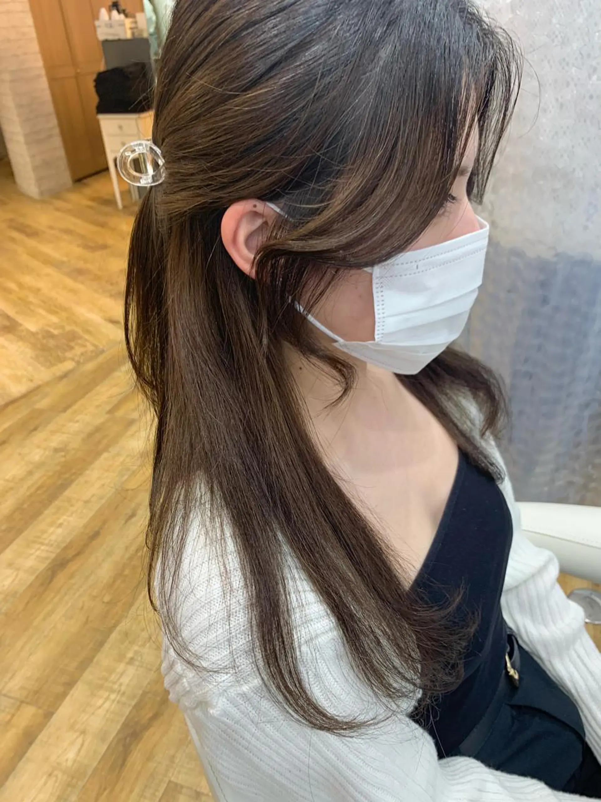 セミロング GO TODAY SHAiRE SALON 町田店所属・🫧大森 知夏🫧のヘアスタイル