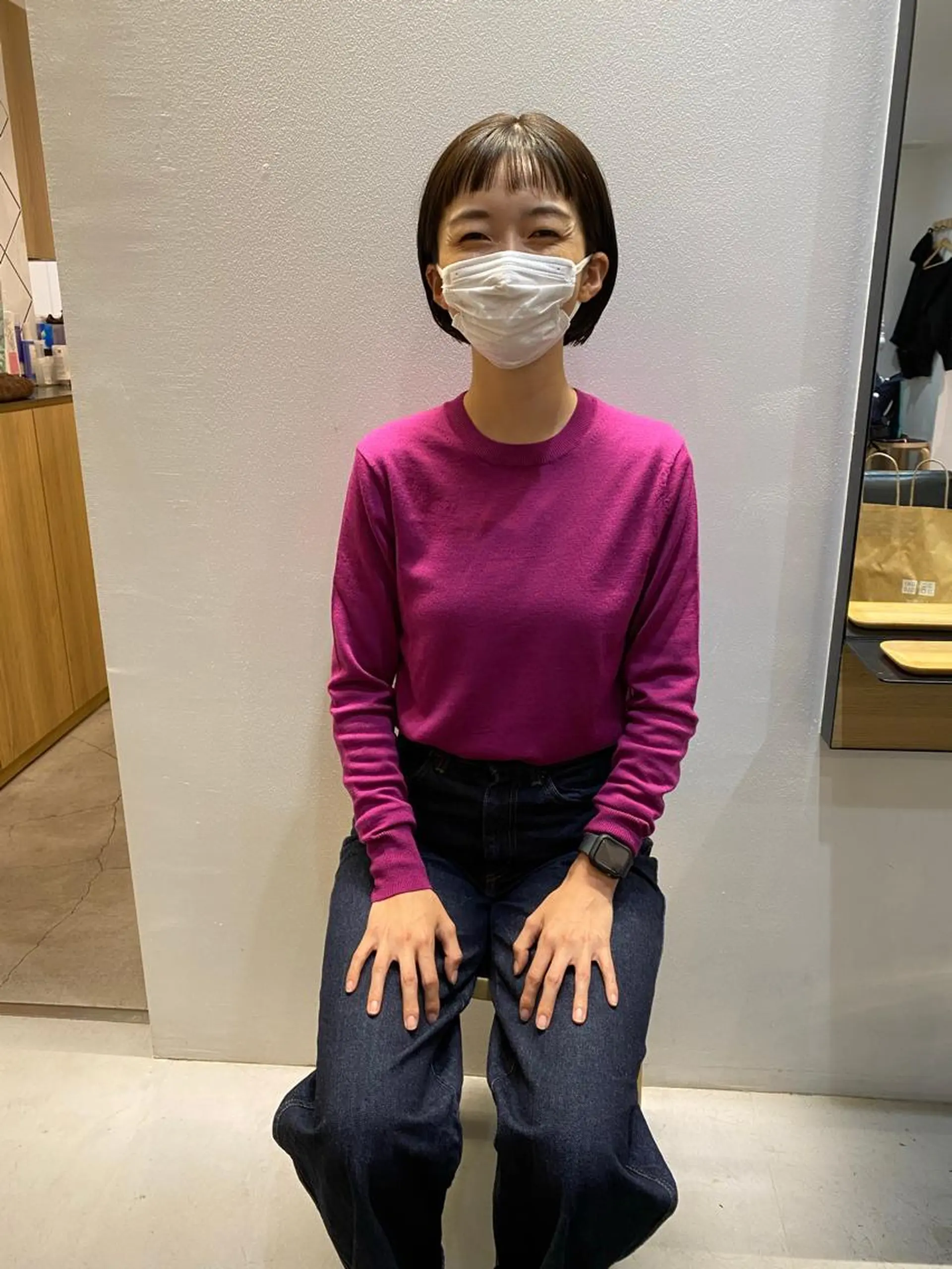 ショート オン眉 ショートヘア YinYang所属・川﨑 章弘のヘアスタイル