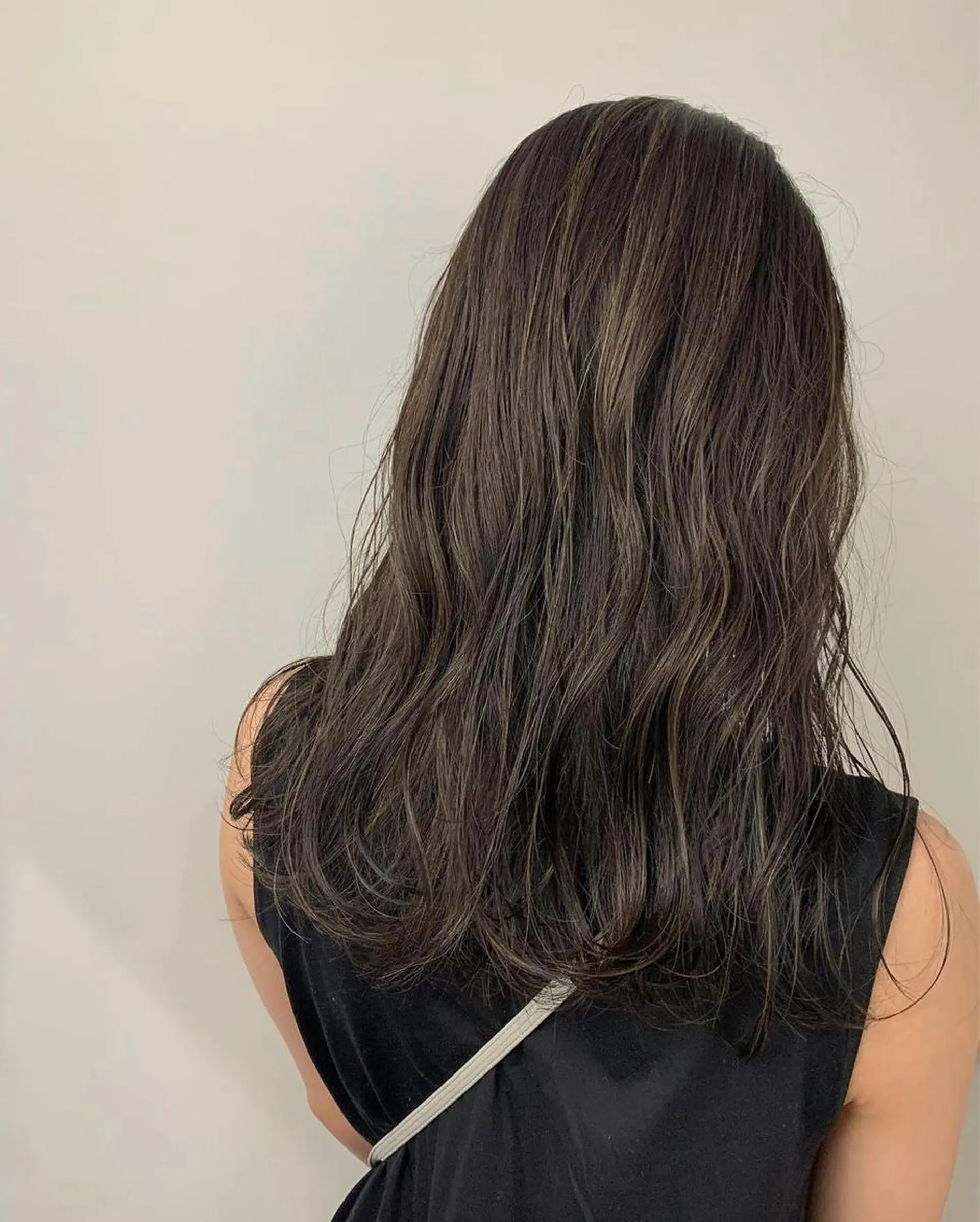 セミロング ヘアカラー トリートメント LOuNICA/銀座 RYUNOSUKEのヘアスタイル