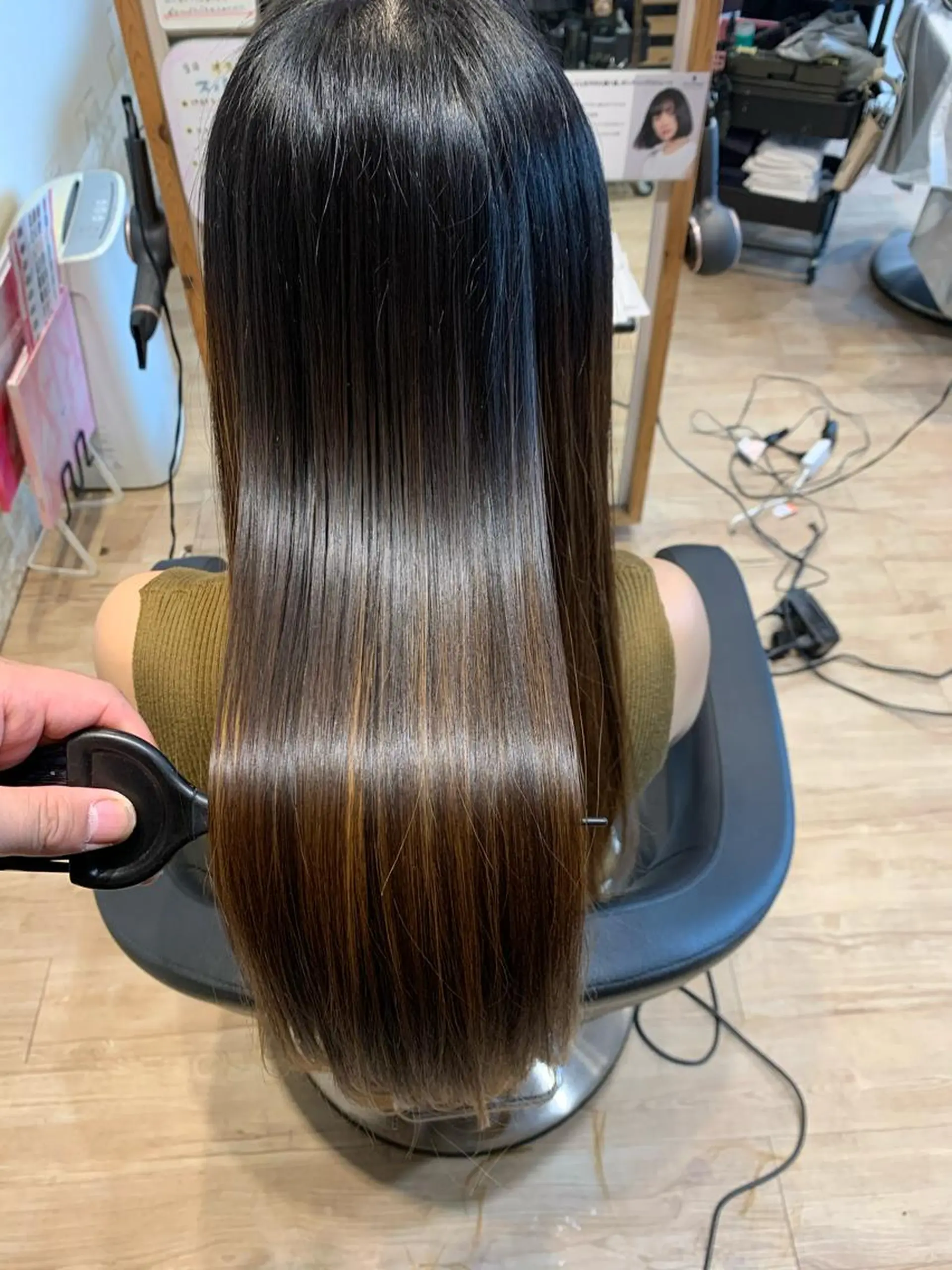 ロング カット トリートメント 大久保 隆蔵のヘアスタイル