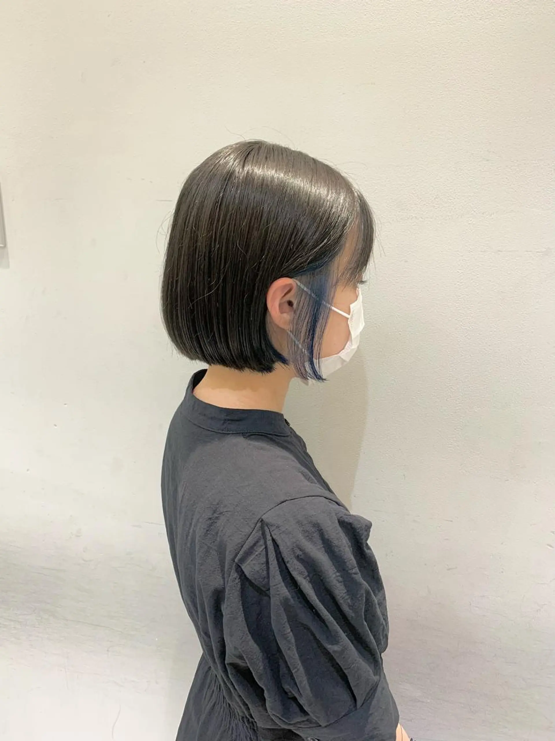 ミディアム カット ヘアカラー 縮毛矯正 トリートメント SALOWIN 銀座一丁目店所属・髪質改善/縮毛矯正 🎀小林 唯 🎀のヘアスタイル