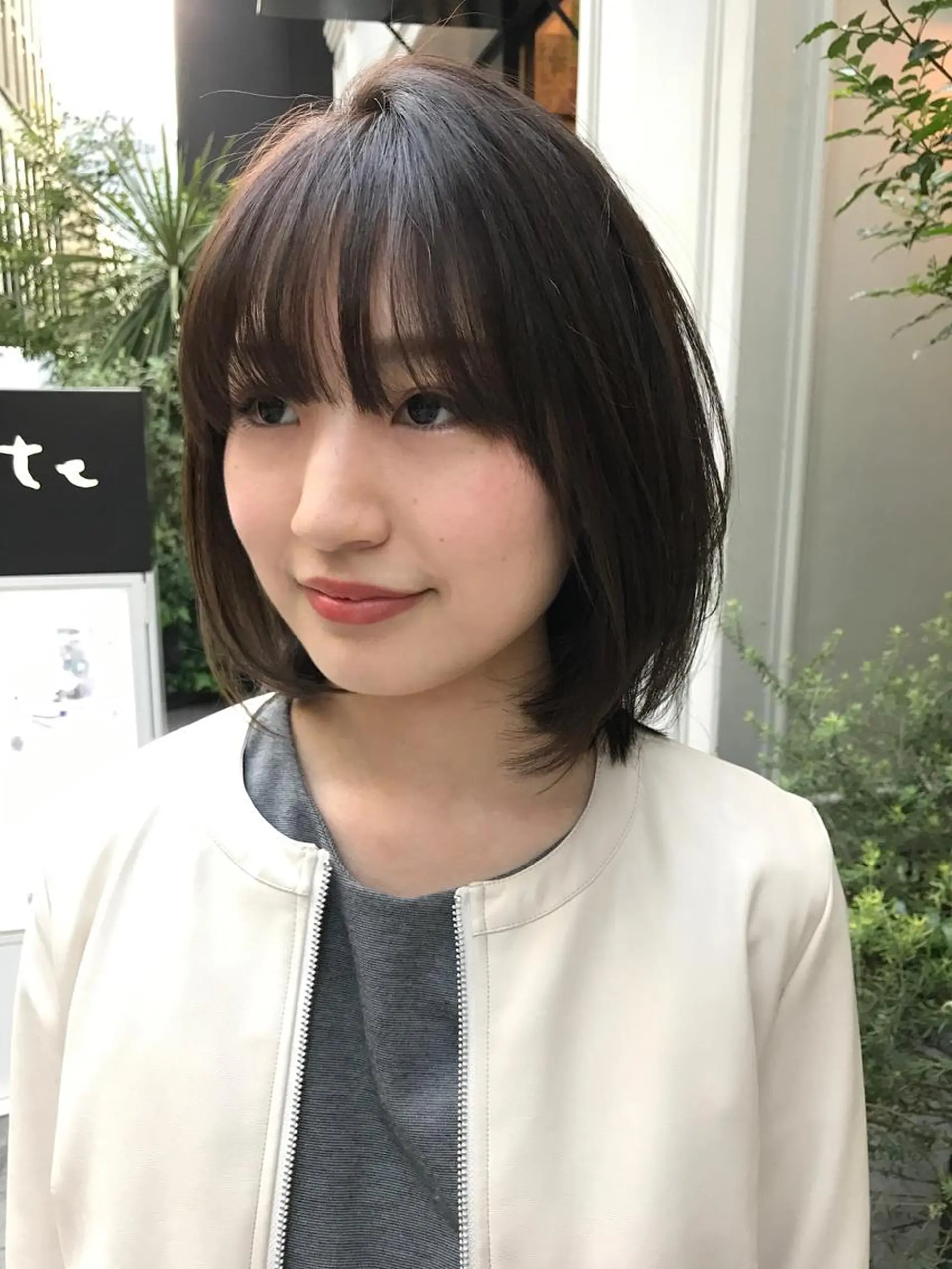 ミディアム LOMA🇰🇷 銀座クボタのヘアスタイル