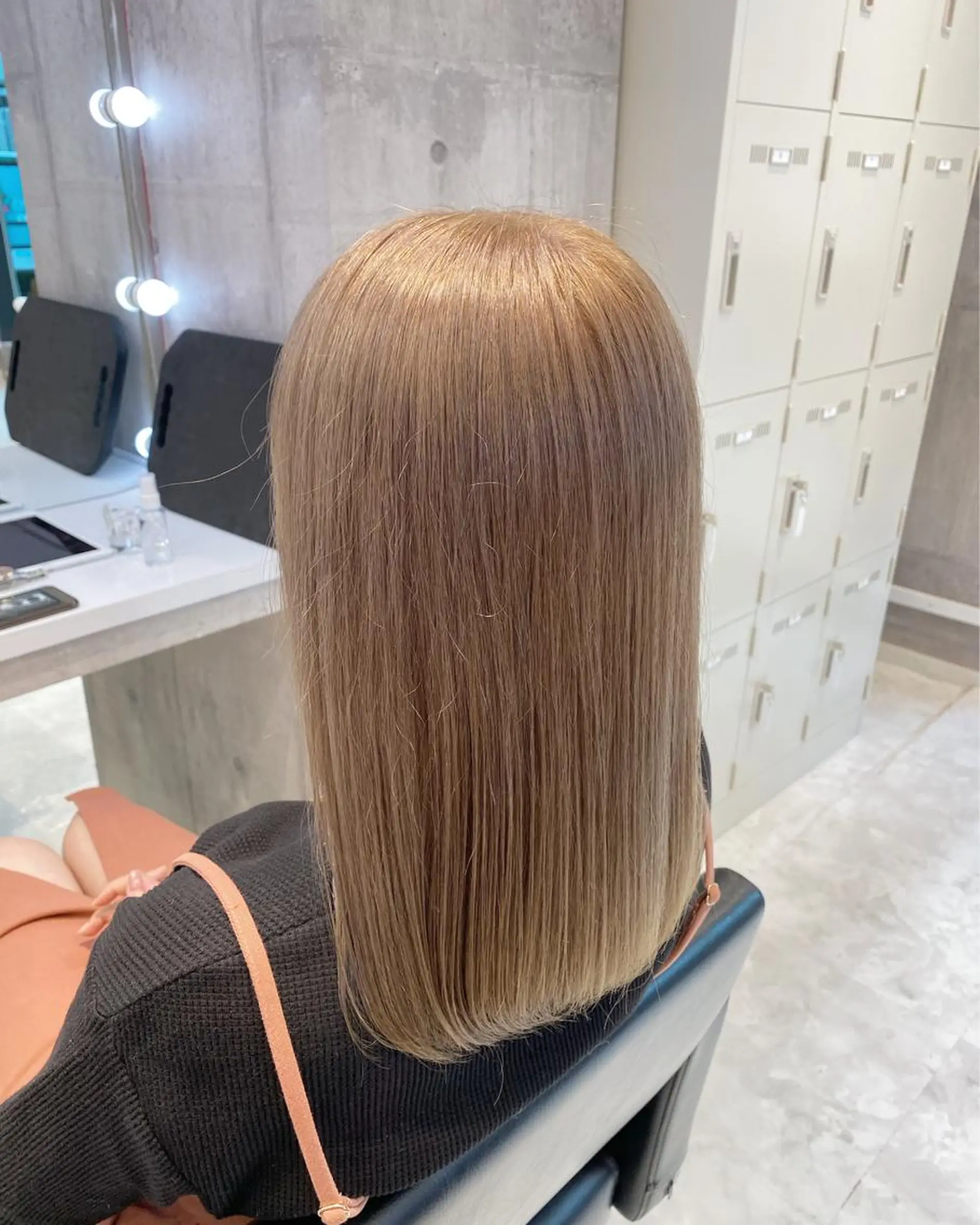 ミディアム 💛ムラ修正ブリーチ 💛YUUのヘアスタイル