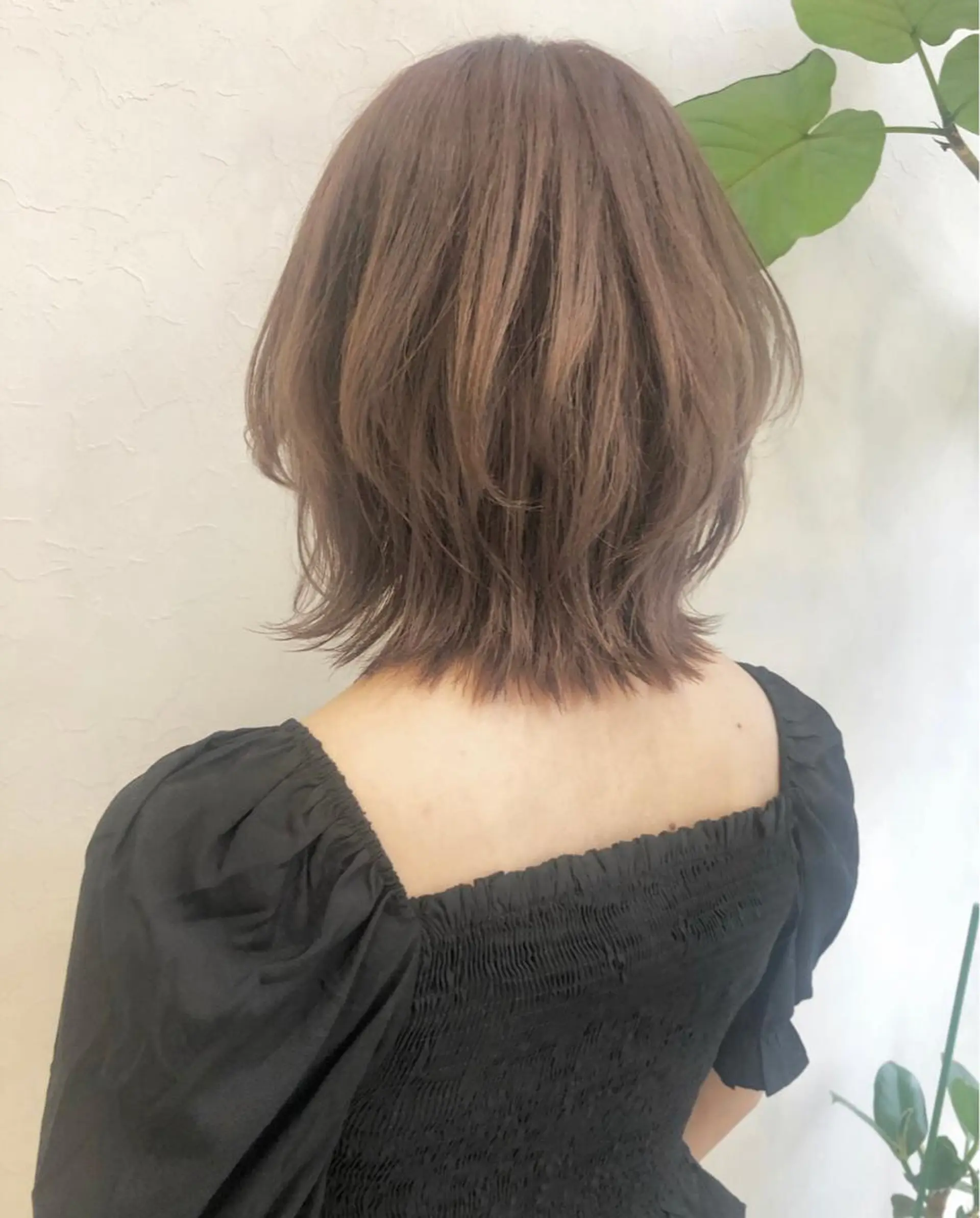 ミディアム カラー nakahara madokaのヘアスタイル
