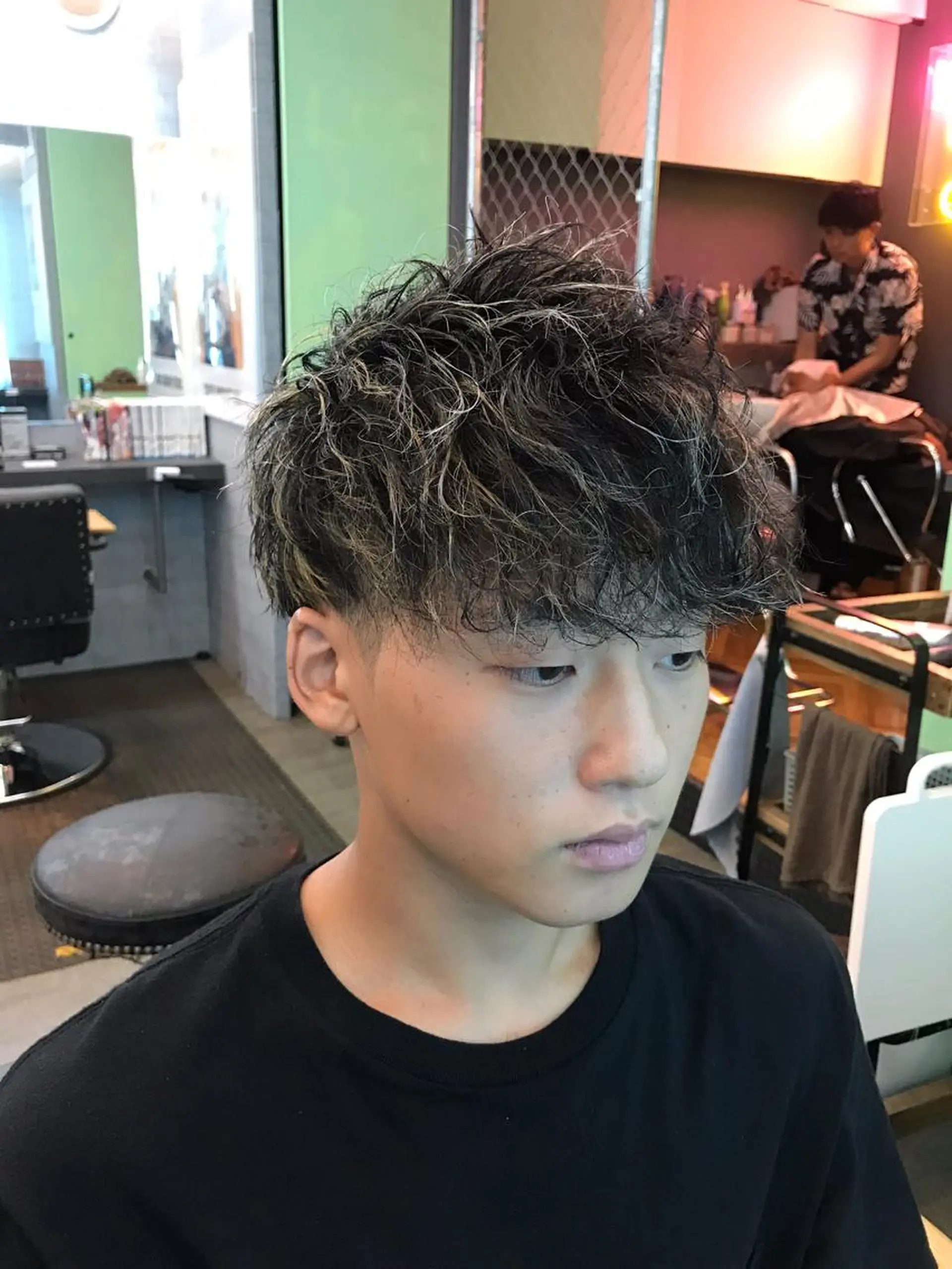 カラー メンズ DopeLIT モデル募集中のヘアスタイル